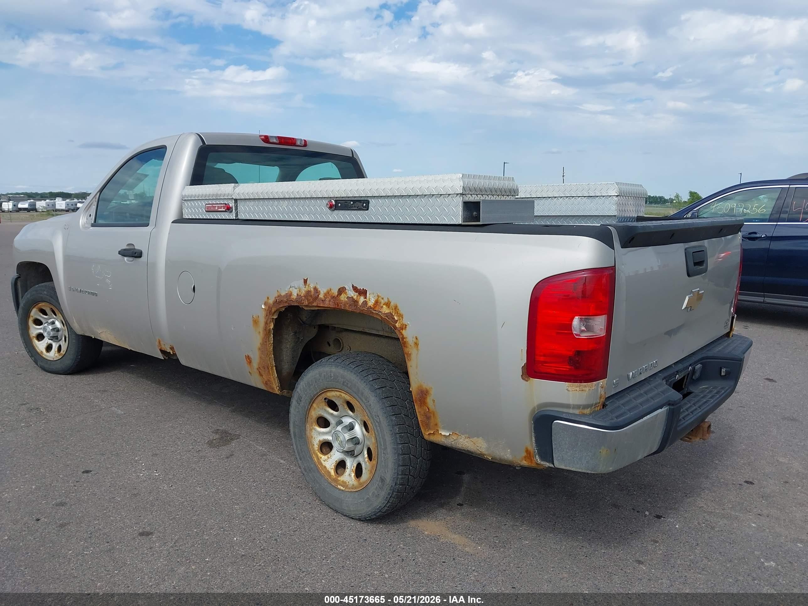 2007 Chevrolet Silverado 1500 Work Truck Gold vin: 1GCEC14XX7Z630530