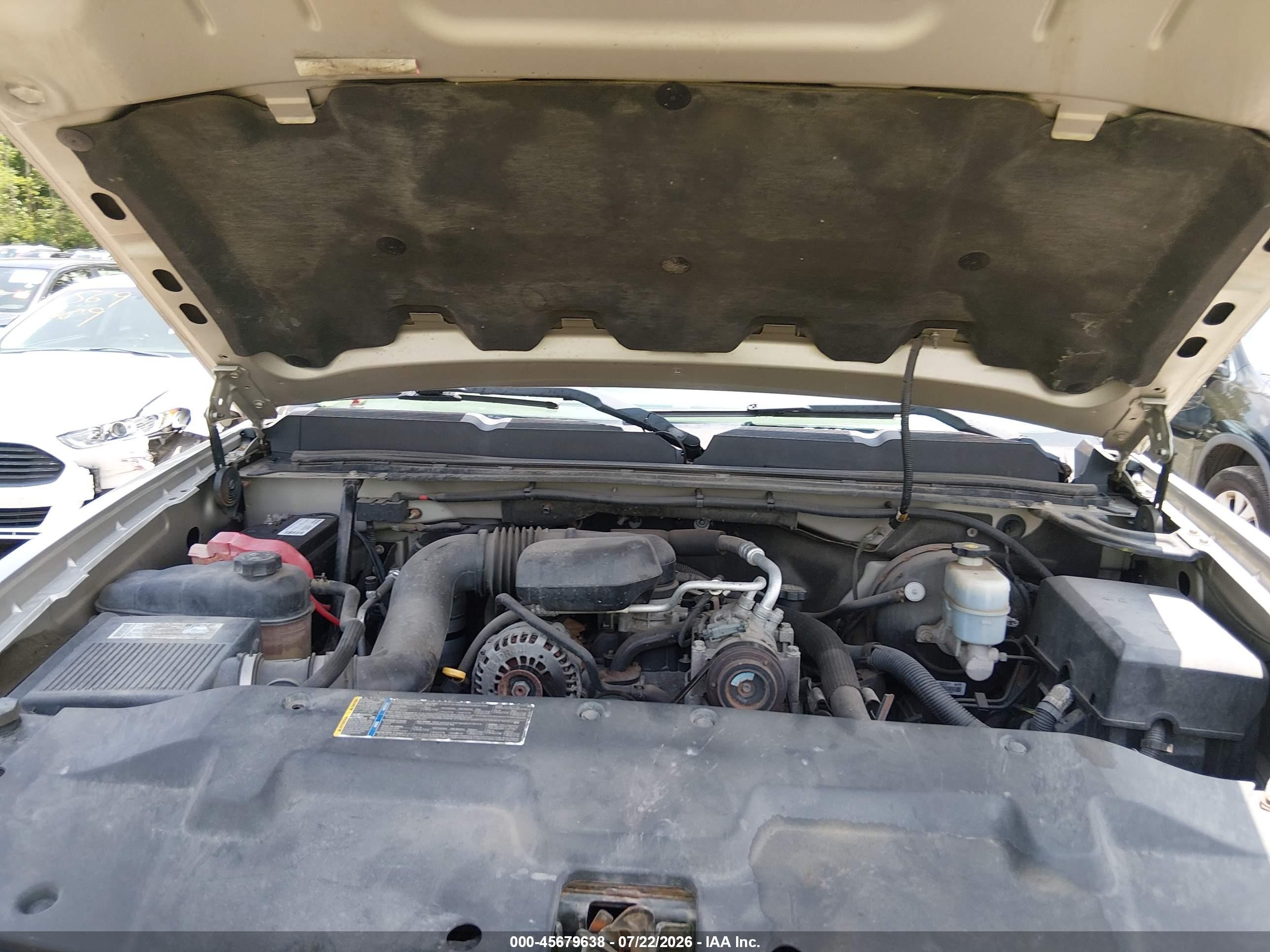 2008 Chevrolet Silverado 1500 Work Truck Серый vin: 1GCEC14XX8Z233398
