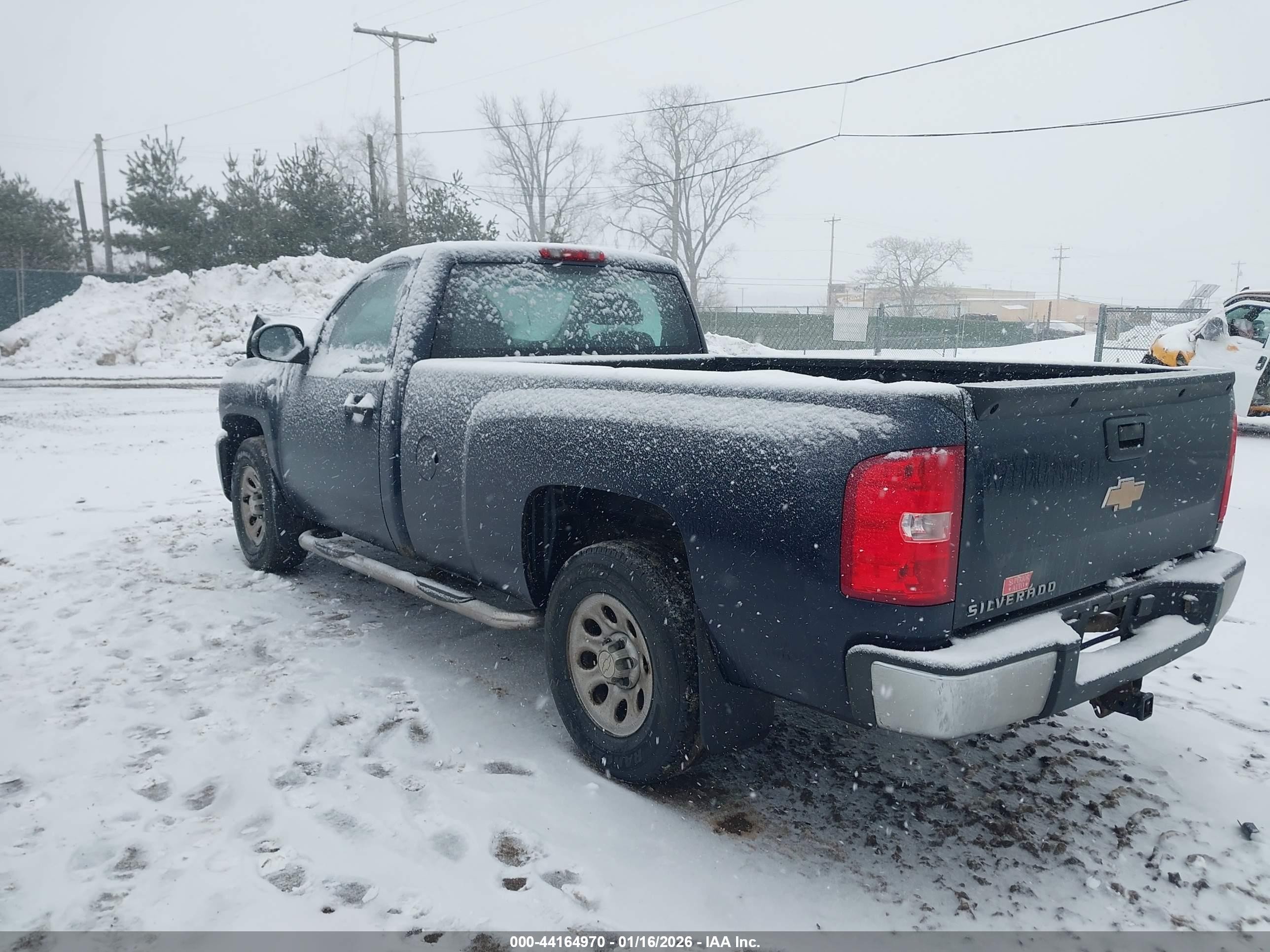 2008 Chevrolet Silverado 1500 Work Truck Dark Blue vin: 1GCEC14XX8Z247186