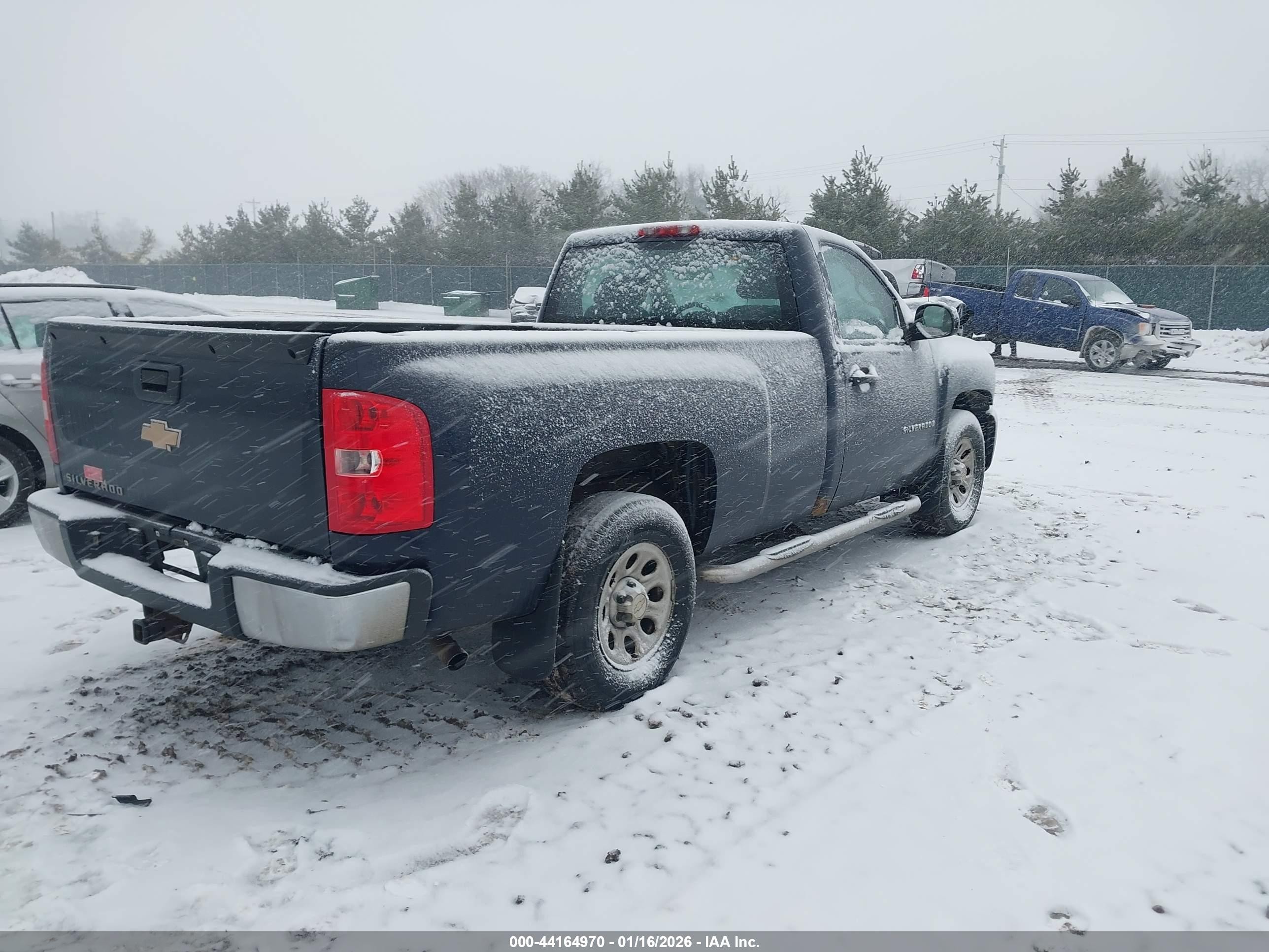2008 Chevrolet Silverado 1500 Work Truck Dark Blue vin: 1GCEC14XX8Z247186