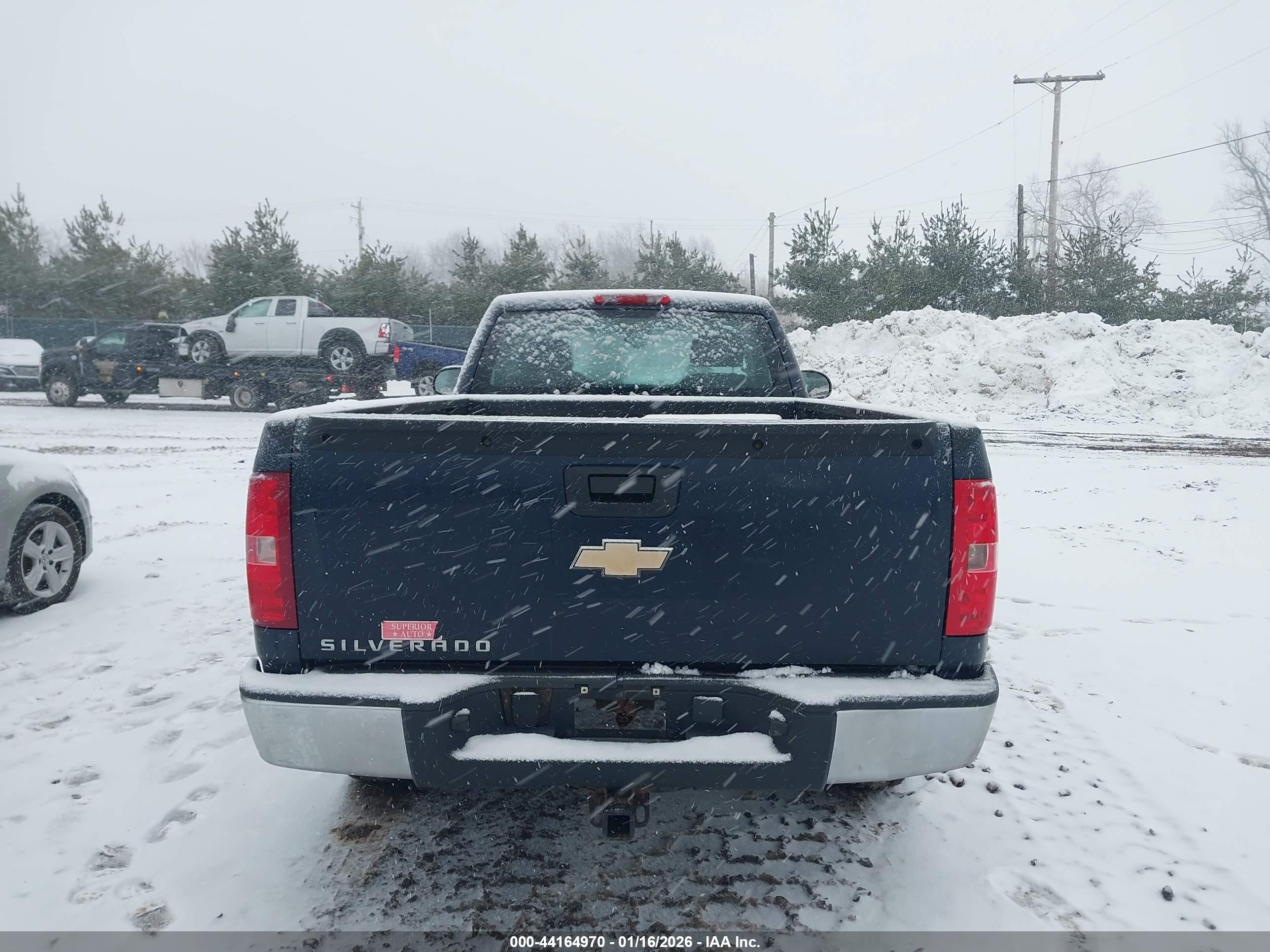 2008 Chevrolet Silverado 1500 Work Truck Dark Blue vin: 1GCEC14XX8Z247186