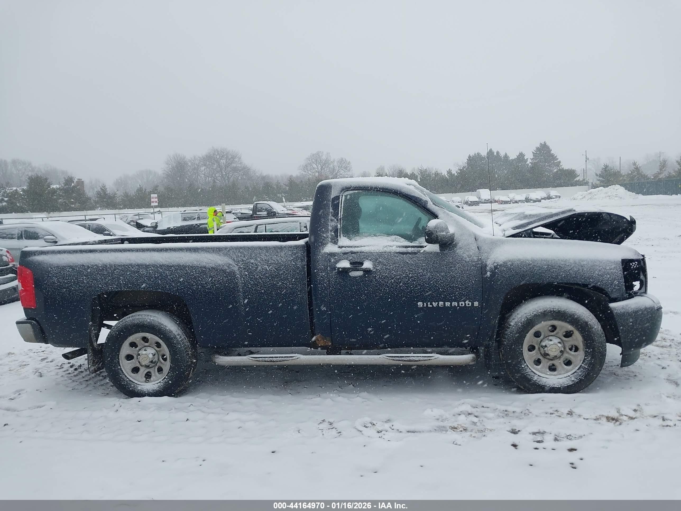 2008 Chevrolet Silverado 1500 Work Truck Dark Blue vin: 1GCEC14XX8Z247186