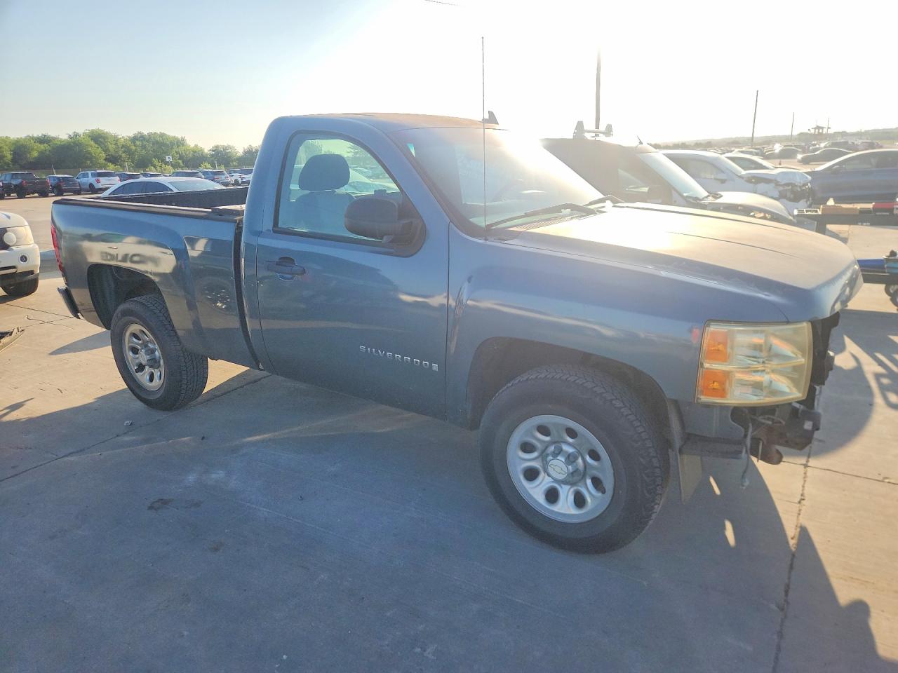 2008 Chevrolet Silverado C1500 Бирюзовый vin: 1GCEC14XX8Z260424