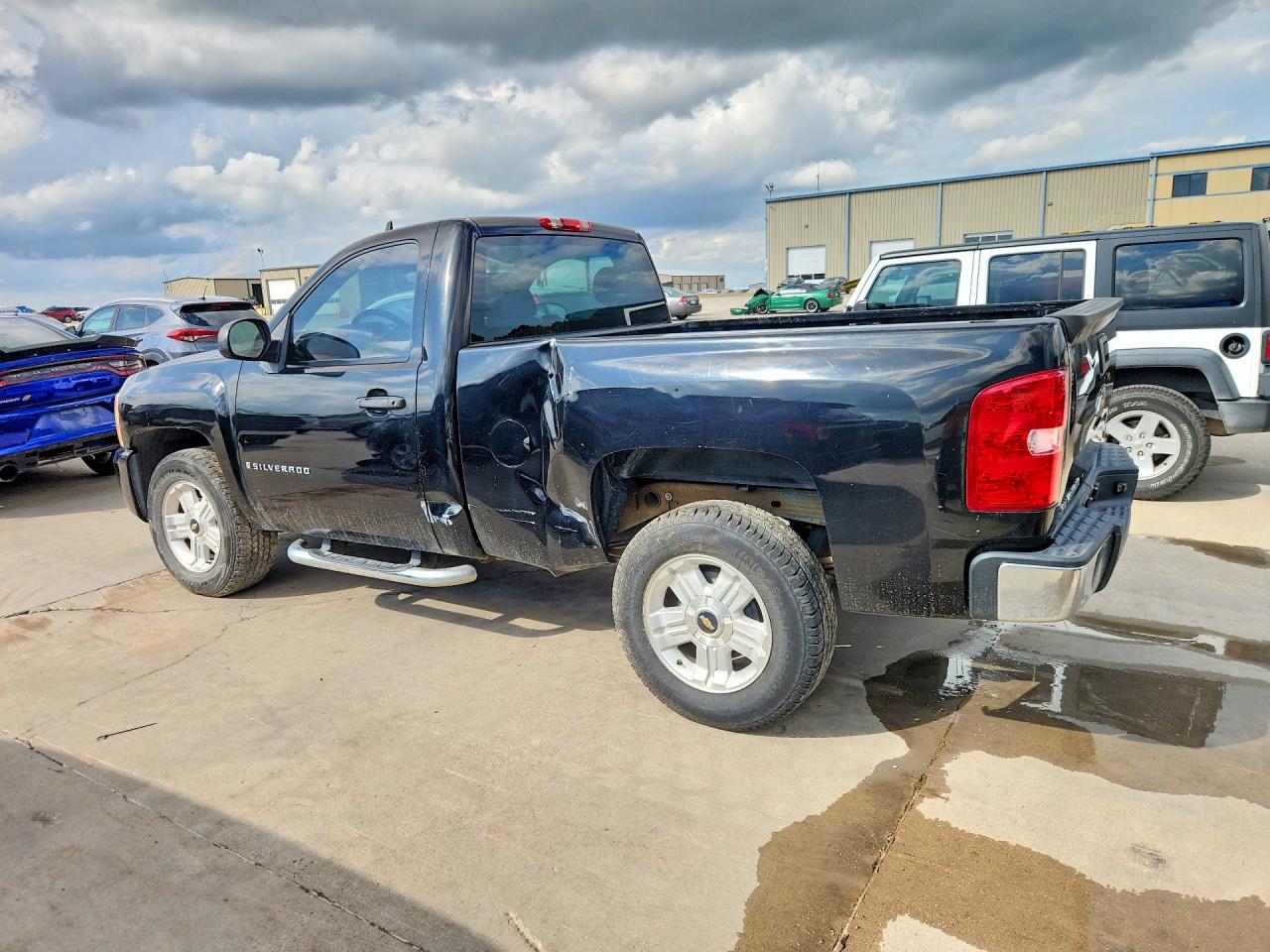 2009 Chevrolet Silverado C1500 Black vin: 1GCEC14XX9Z221463