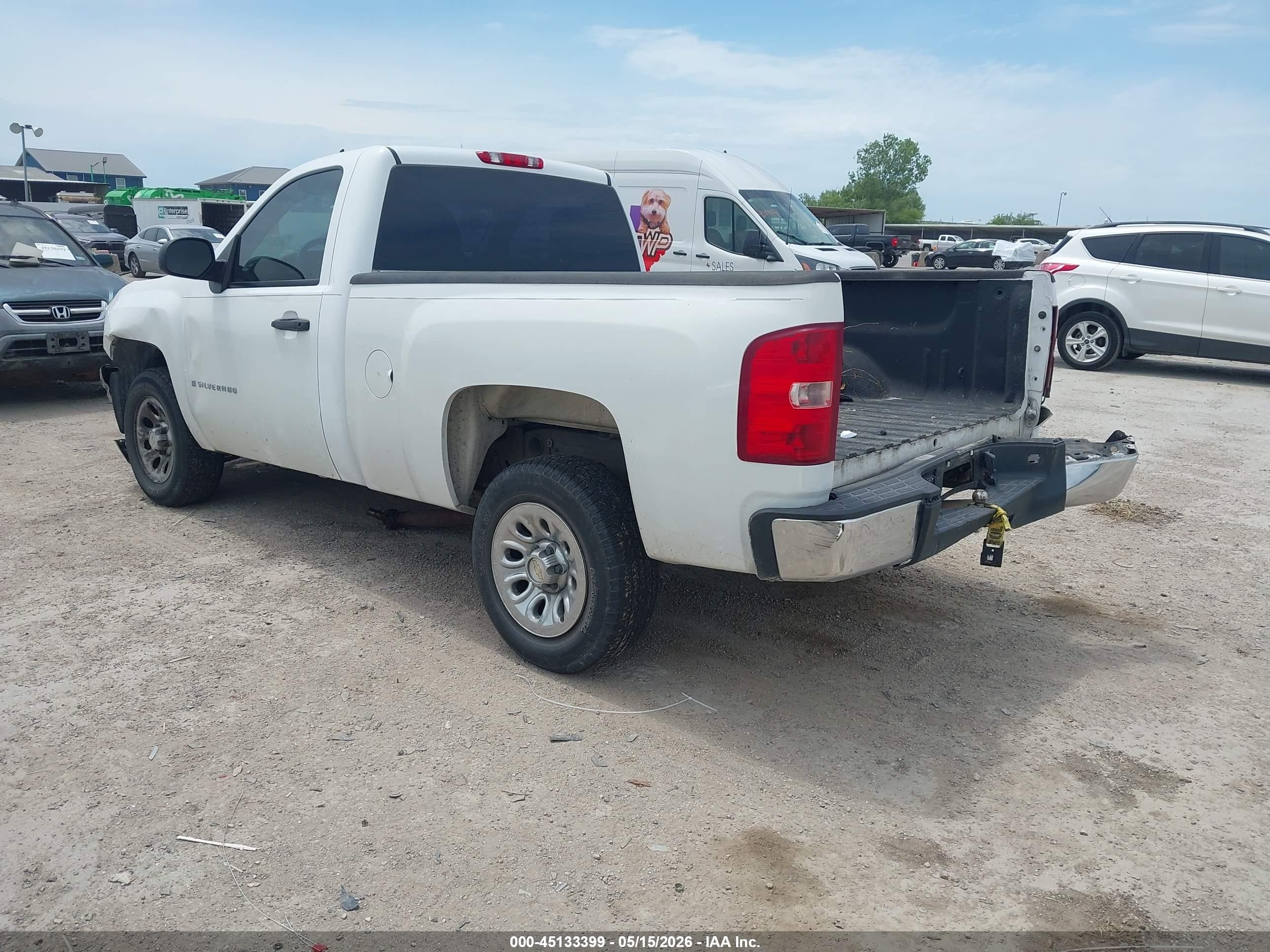 2009 Chevrolet Silverado 1500 Work Truck Белый vin: 1GCEC14XX9Z222676
