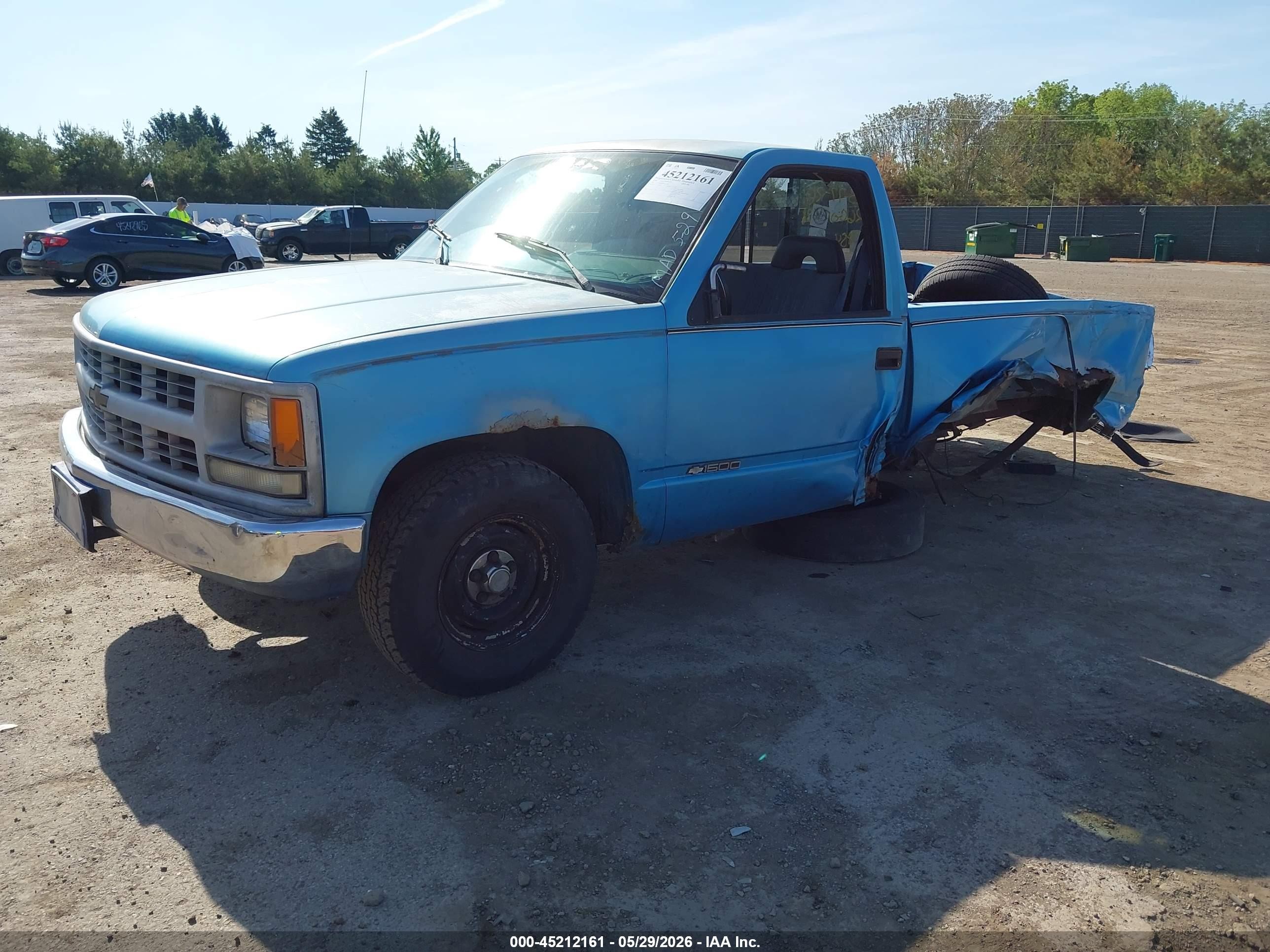 1994 Chevrolet Gmt-400 C1500 Blue vin: 1GCEC14Z1RZ145150