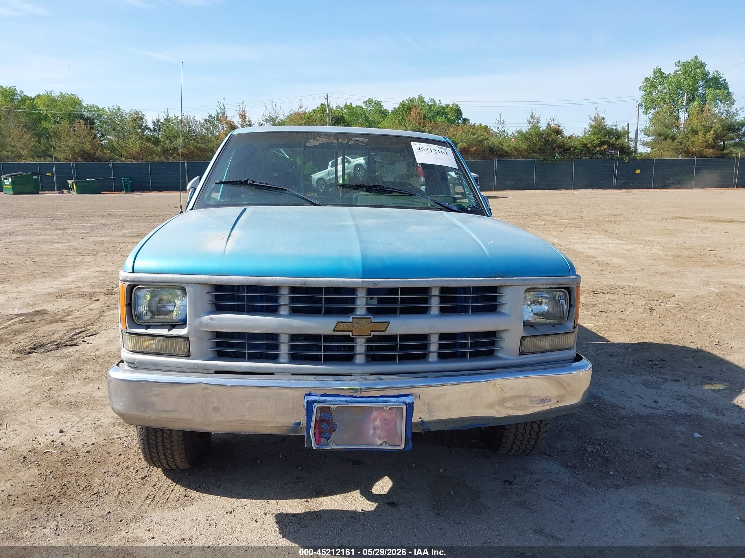 1994 Chevrolet Gmt-400 C1500 Blue vin: 1GCEC14Z1RZ145150