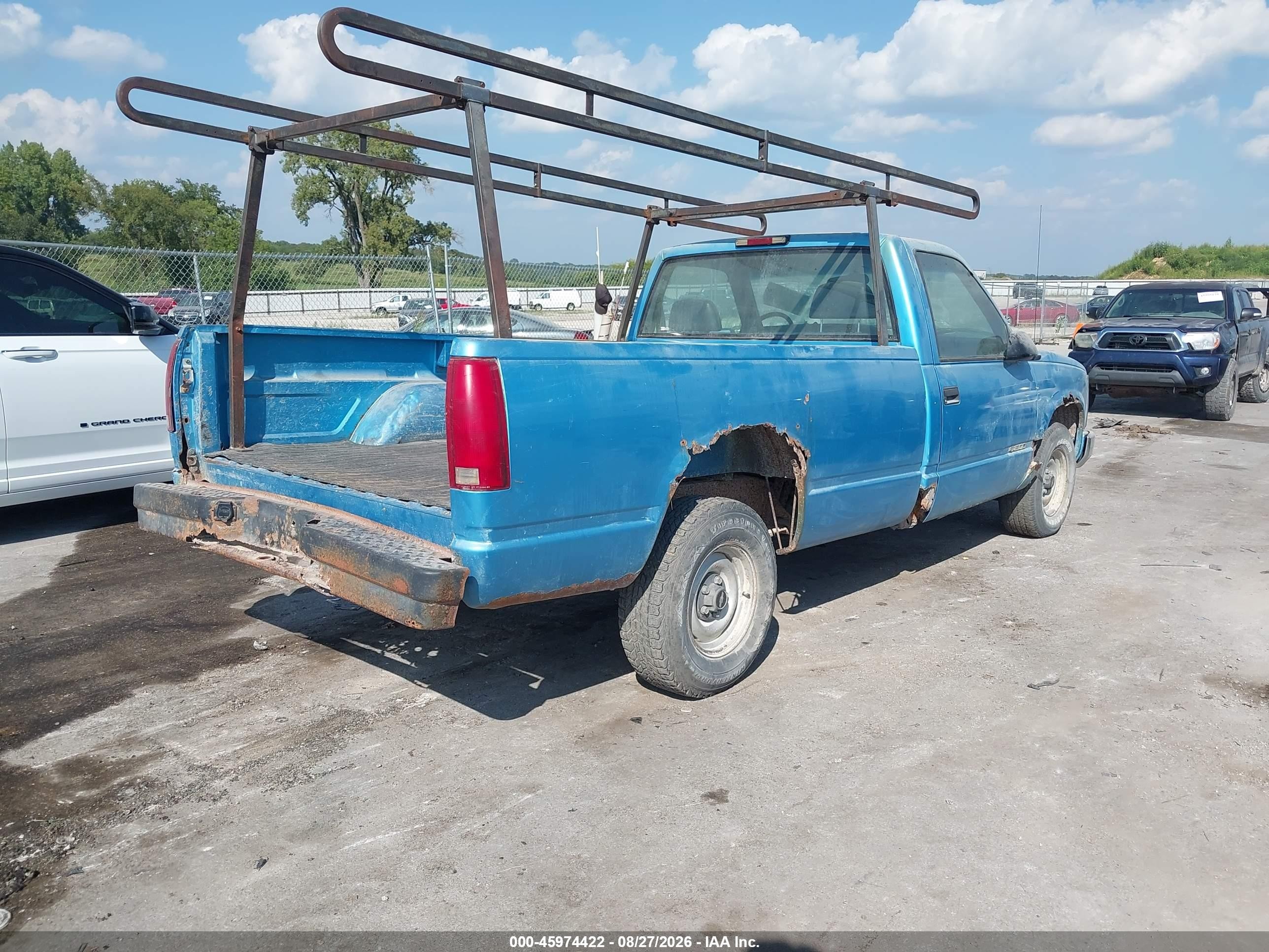 1995 Chevrolet Gmt-400 C1500 Синий vin: 1GCEC14Z2SZ231587