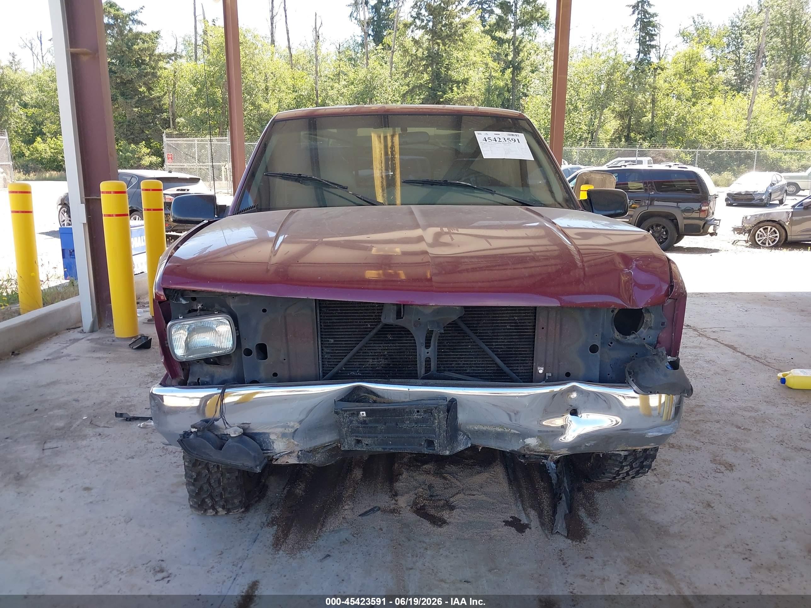 1995 Chevrolet Gmt-400 C1500 Maroon vin: 1GCEC14Z3SZ187356