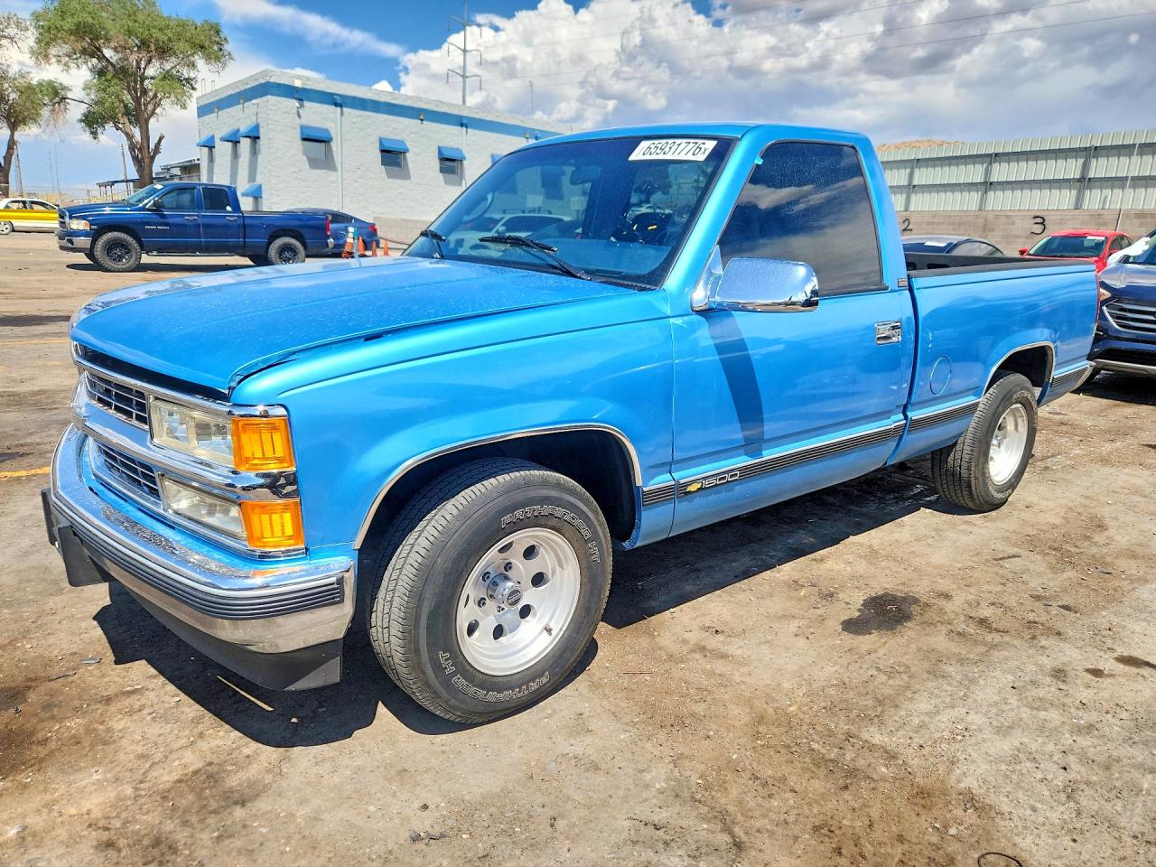 1995 Chevrolet Gmt-400 C1500 Blue vin: 1GCEC14Z4SZ104307