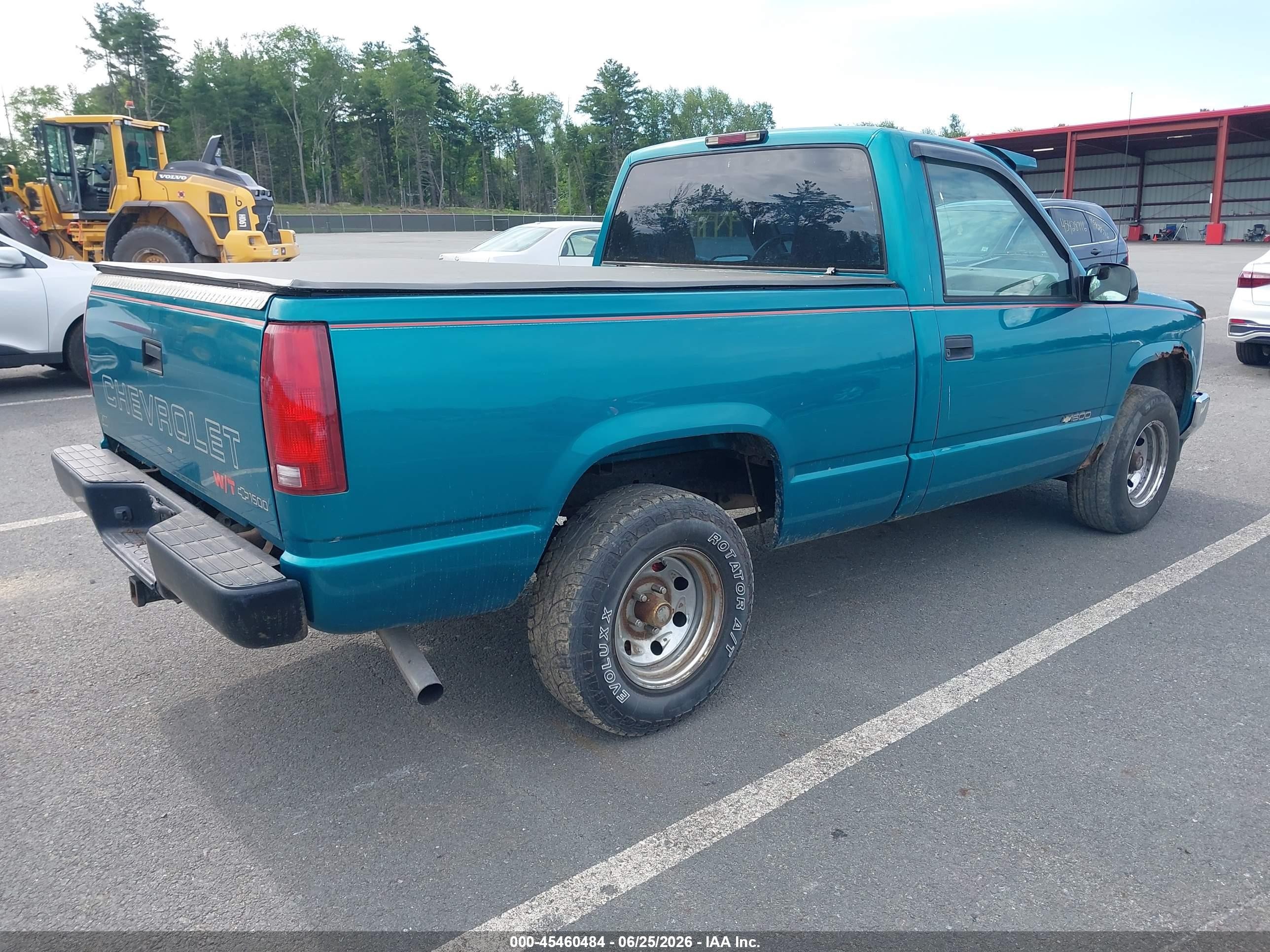 1995 Chevrolet Gmt-400 C1500 Blue vin: 1GCEC14Z5SZ253745