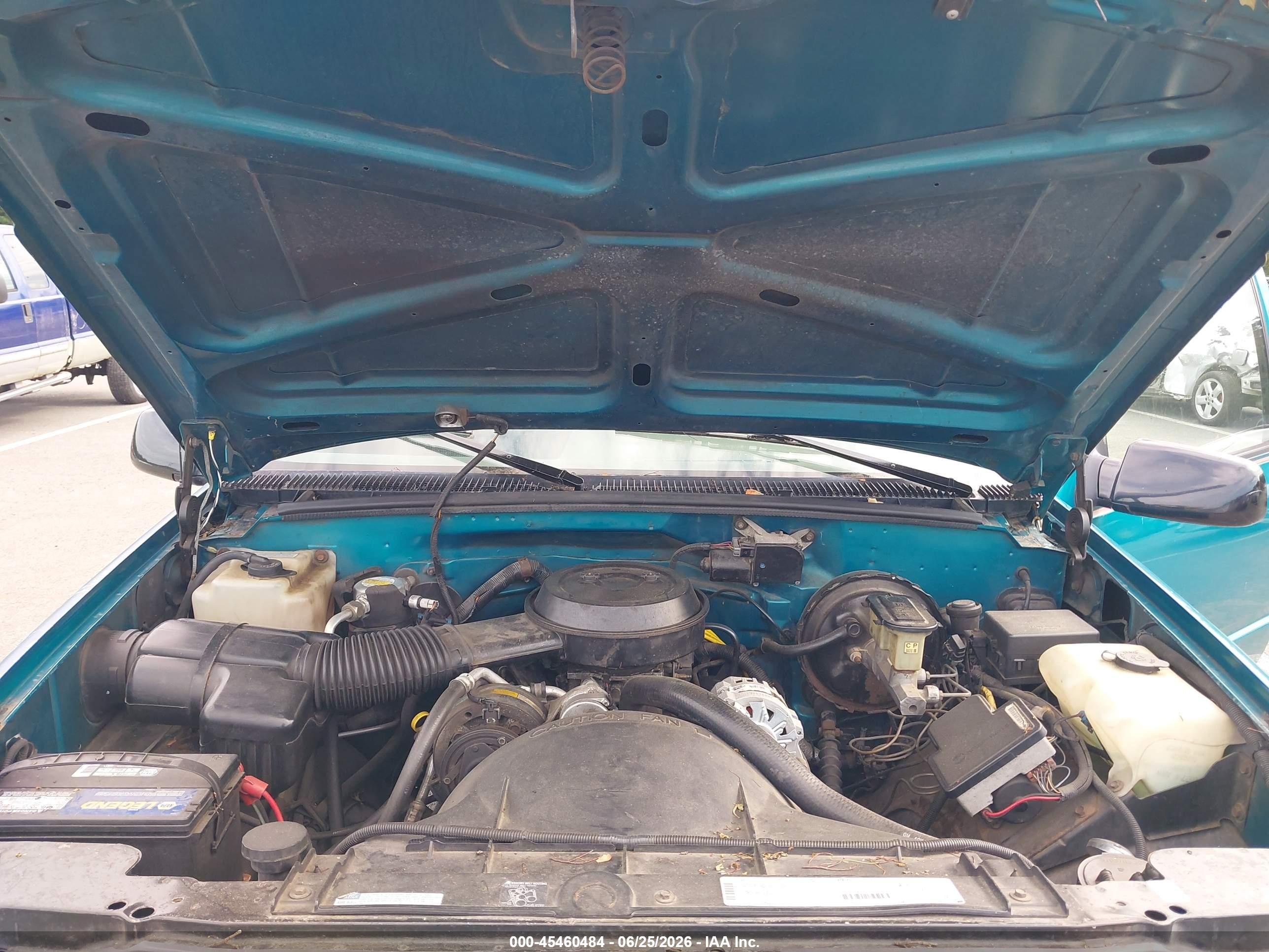 1995 Chevrolet Gmt-400 C1500 Blue vin: 1GCEC14Z5SZ253745