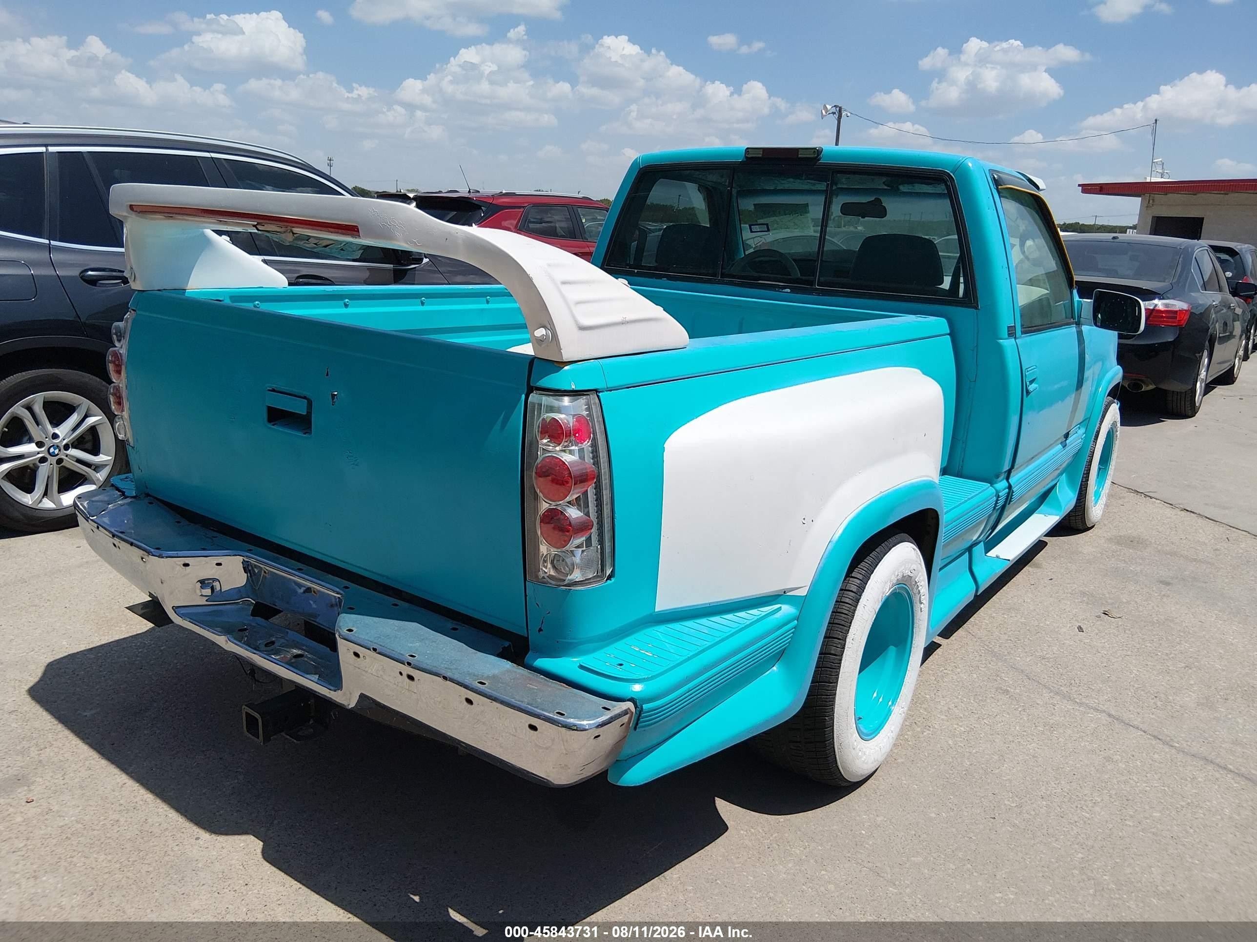 1995 Chevrolet Gmt-400 C1500 Green vin: 1GCEC14Z6SZ268352