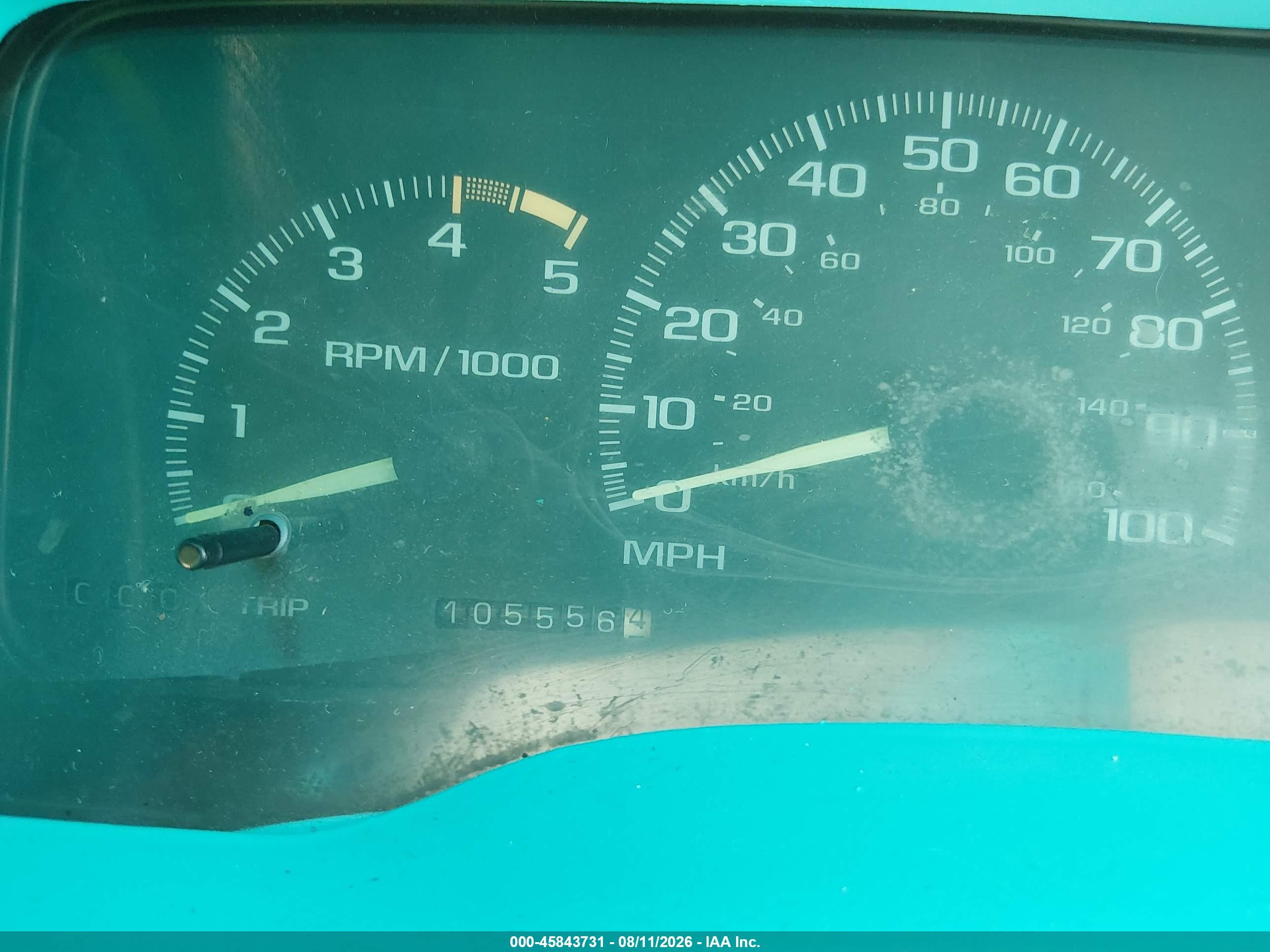 1995 Chevrolet Gmt-400 C1500 Green vin: 1GCEC14Z6SZ268352
