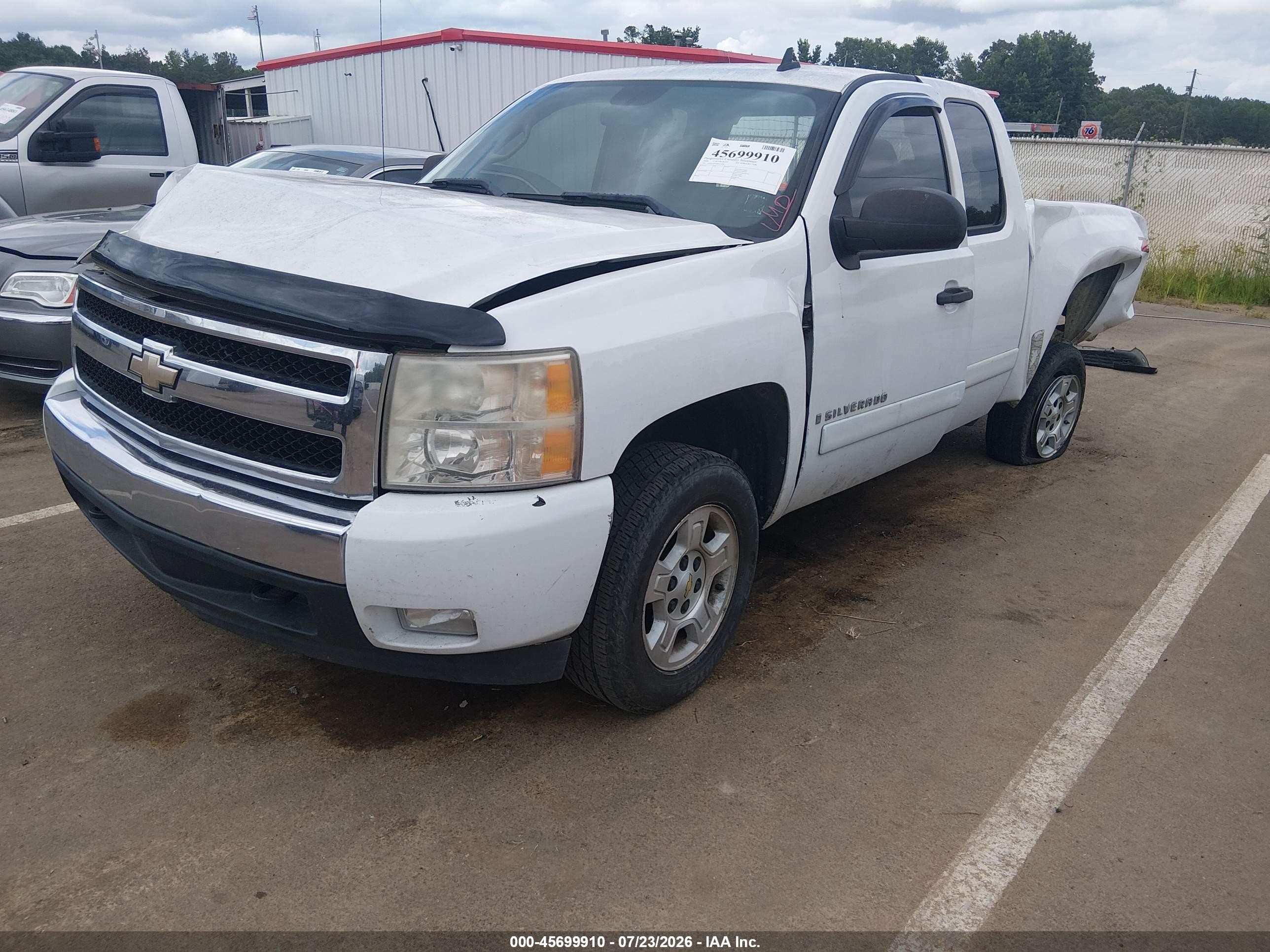 2008 Chevrolet Silverado 1500 Lt2 White vin: 1GCEC19048Z123894