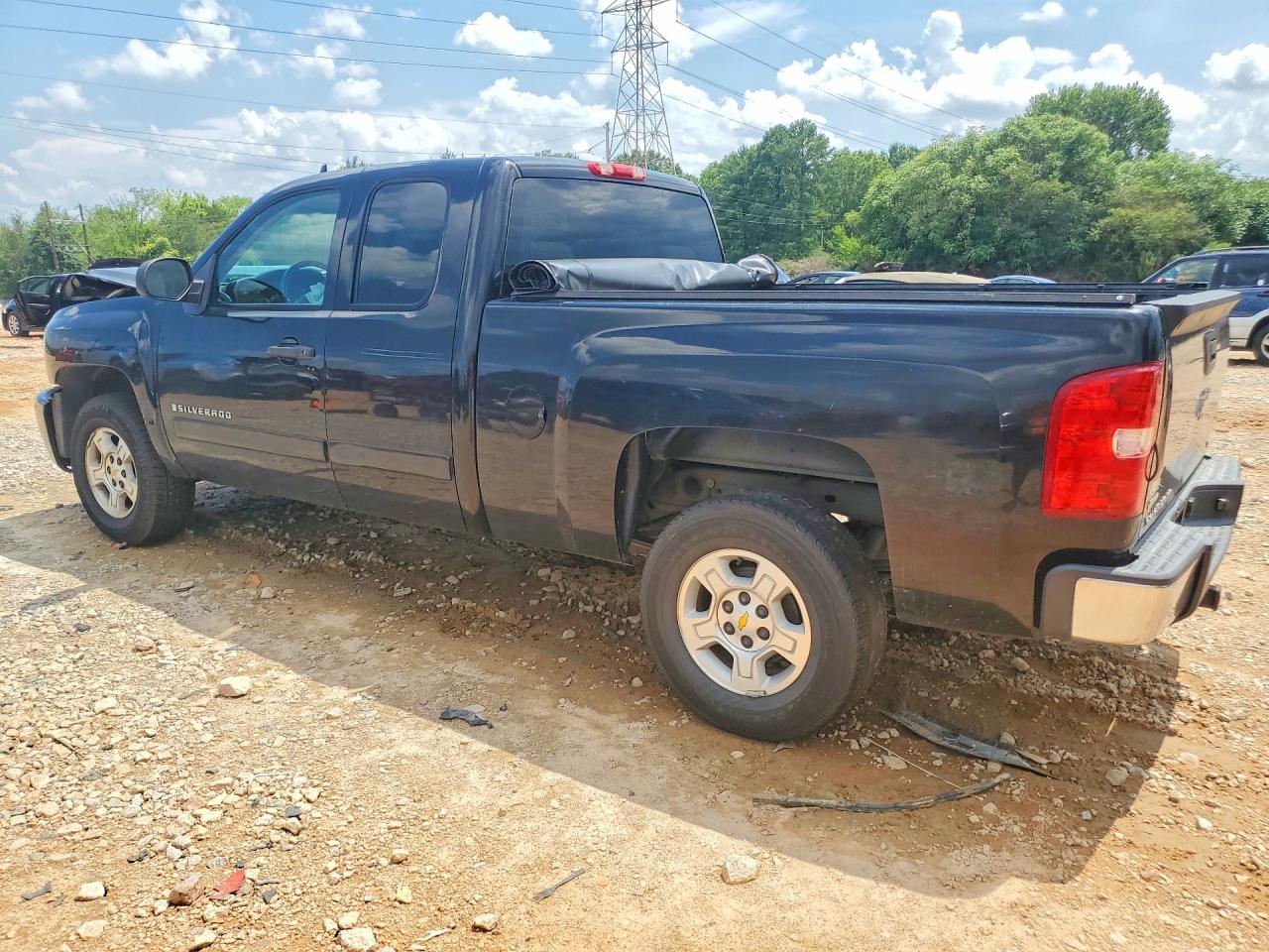 2008 Chevrolet Silverado C1500 Black vin: 1GCEC19048Z220304