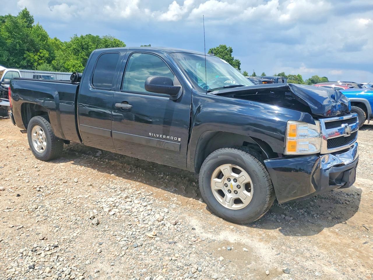 2008 Chevrolet Silverado C1500 Black vin: 1GCEC19048Z220304