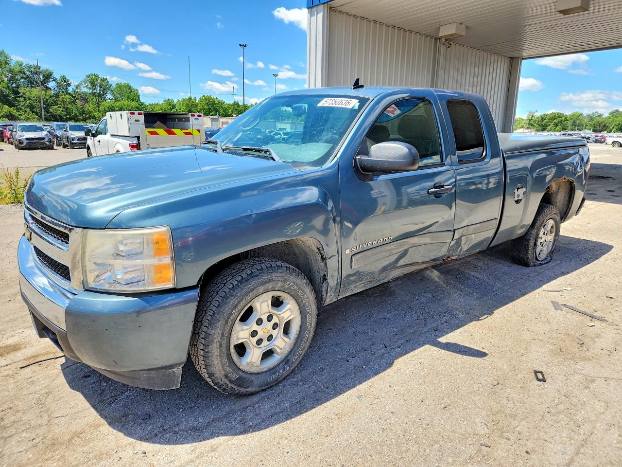 2008 Chevrolet Silverado C1500 Teal vin: 1GCEC19088Z152802