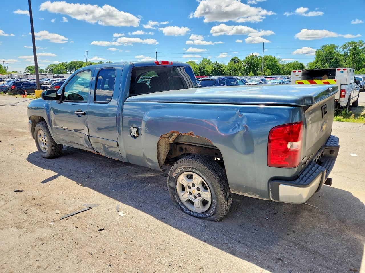 2008 Chevrolet Silverado C1500 Teal vin: 1GCEC19088Z152802