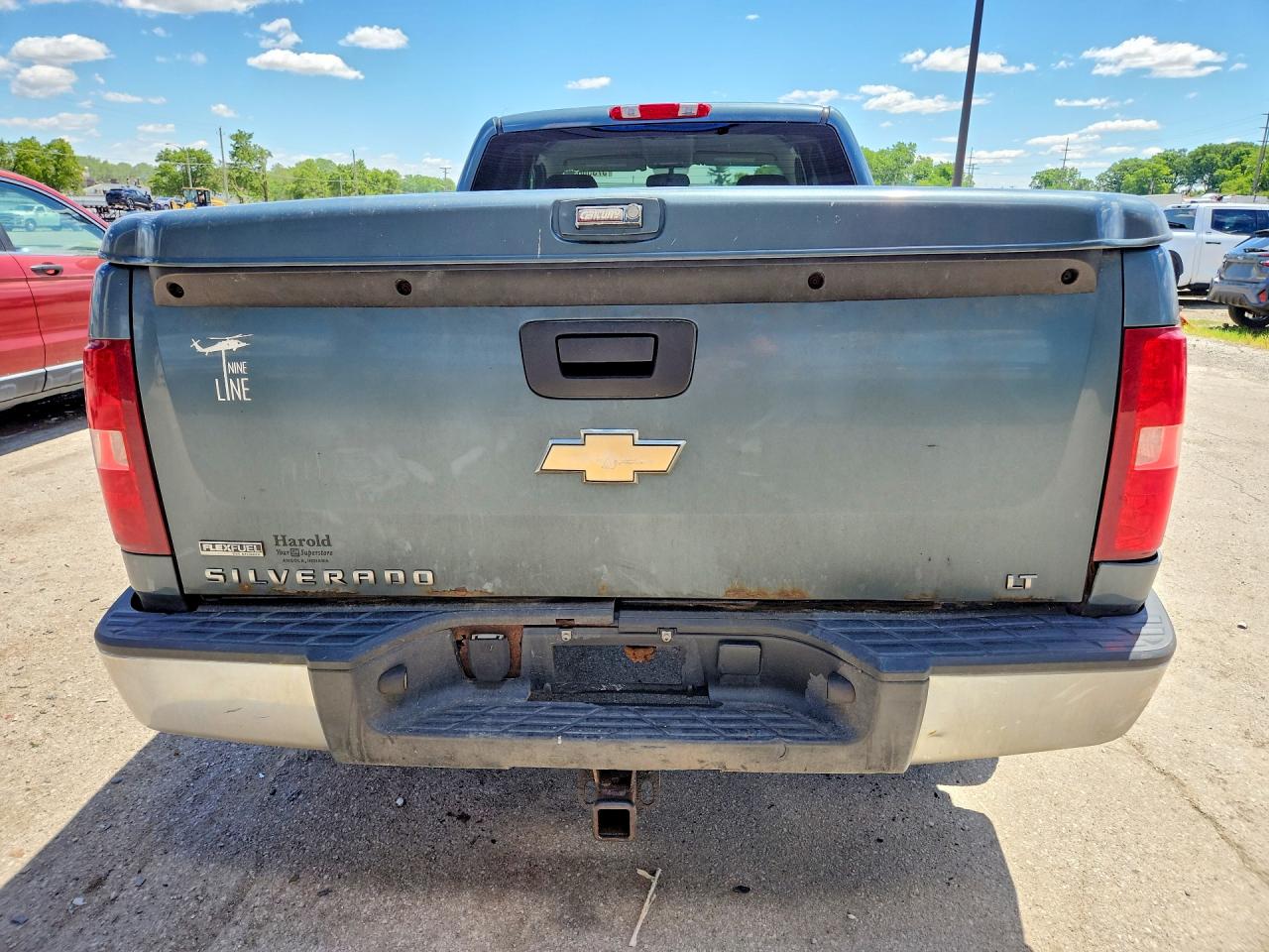 2008 Chevrolet Silverado C1500 Teal vin: 1GCEC19088Z152802