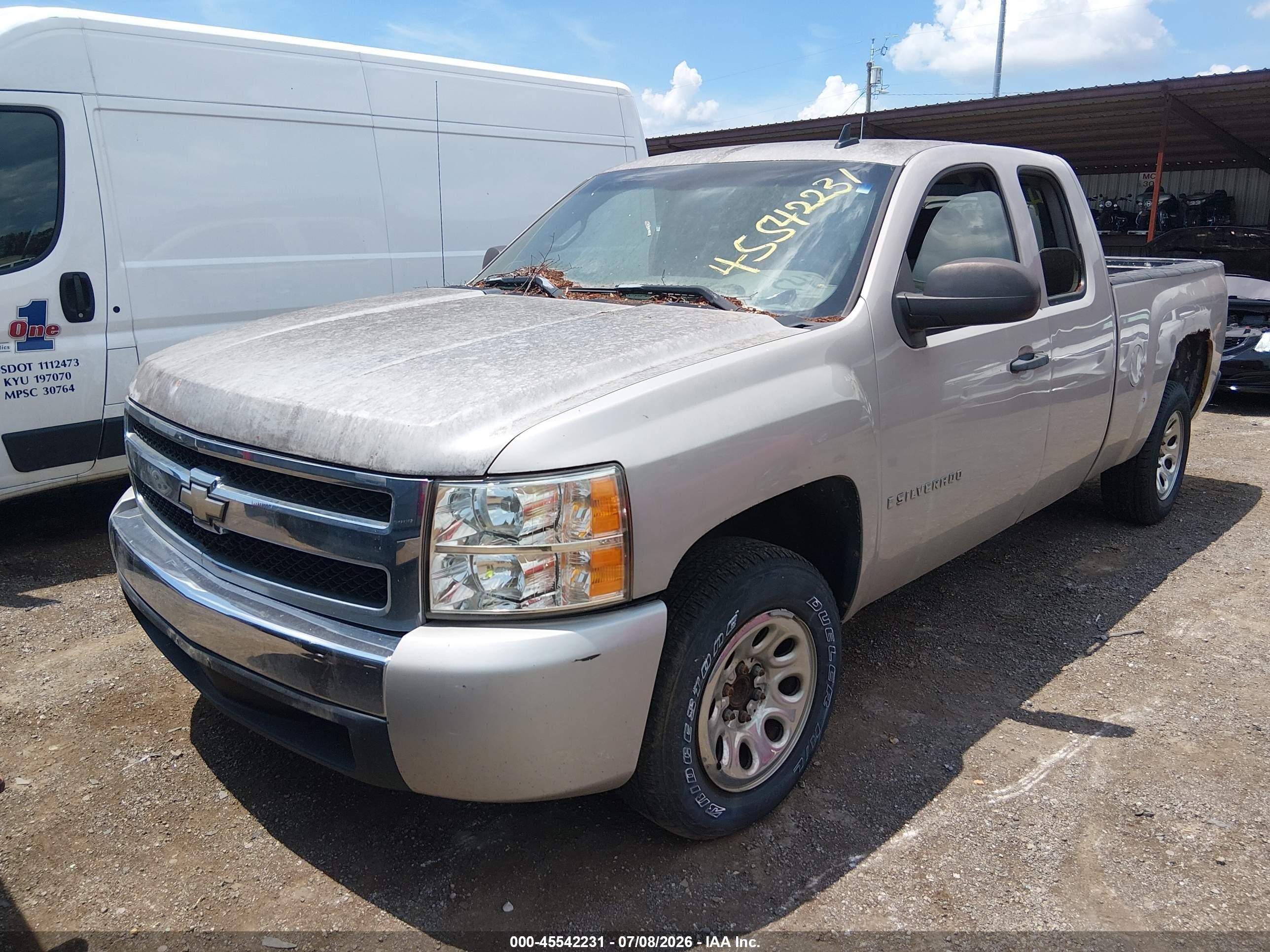 2008 Chevrolet Silverado 1500 Work Truck Champagne vin: 1GCEC19C18Z220755
