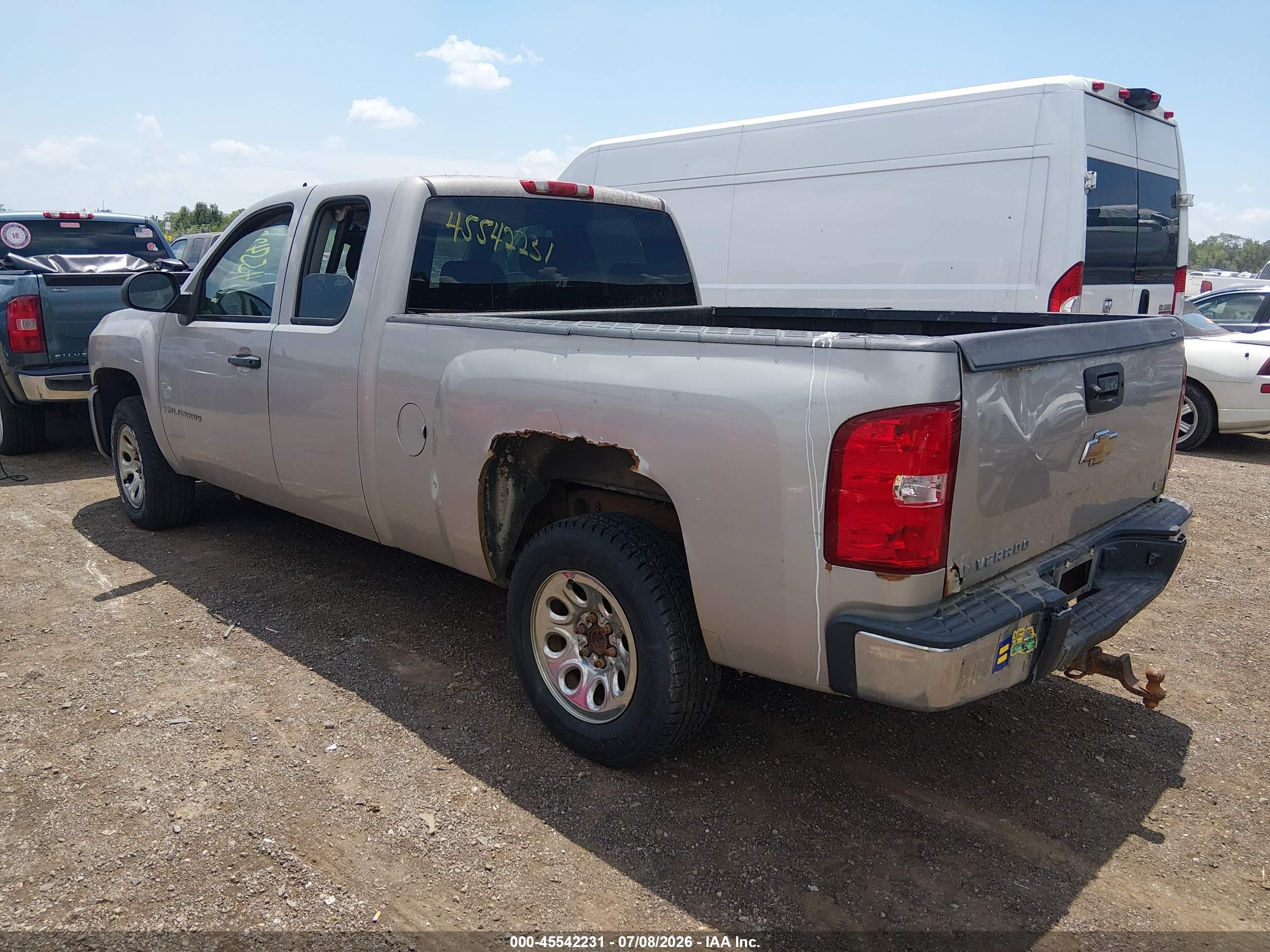 2008 Chevrolet Silverado 1500 Work Truck Champagne vin: 1GCEC19C18Z220755