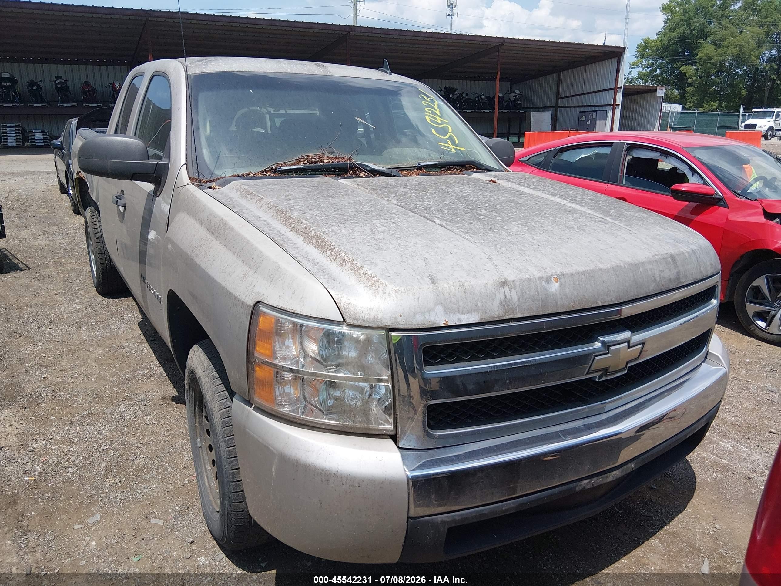 2008 Chevrolet Silverado 1500 Work Truck Champagne vin: 1GCEC19C18Z220755