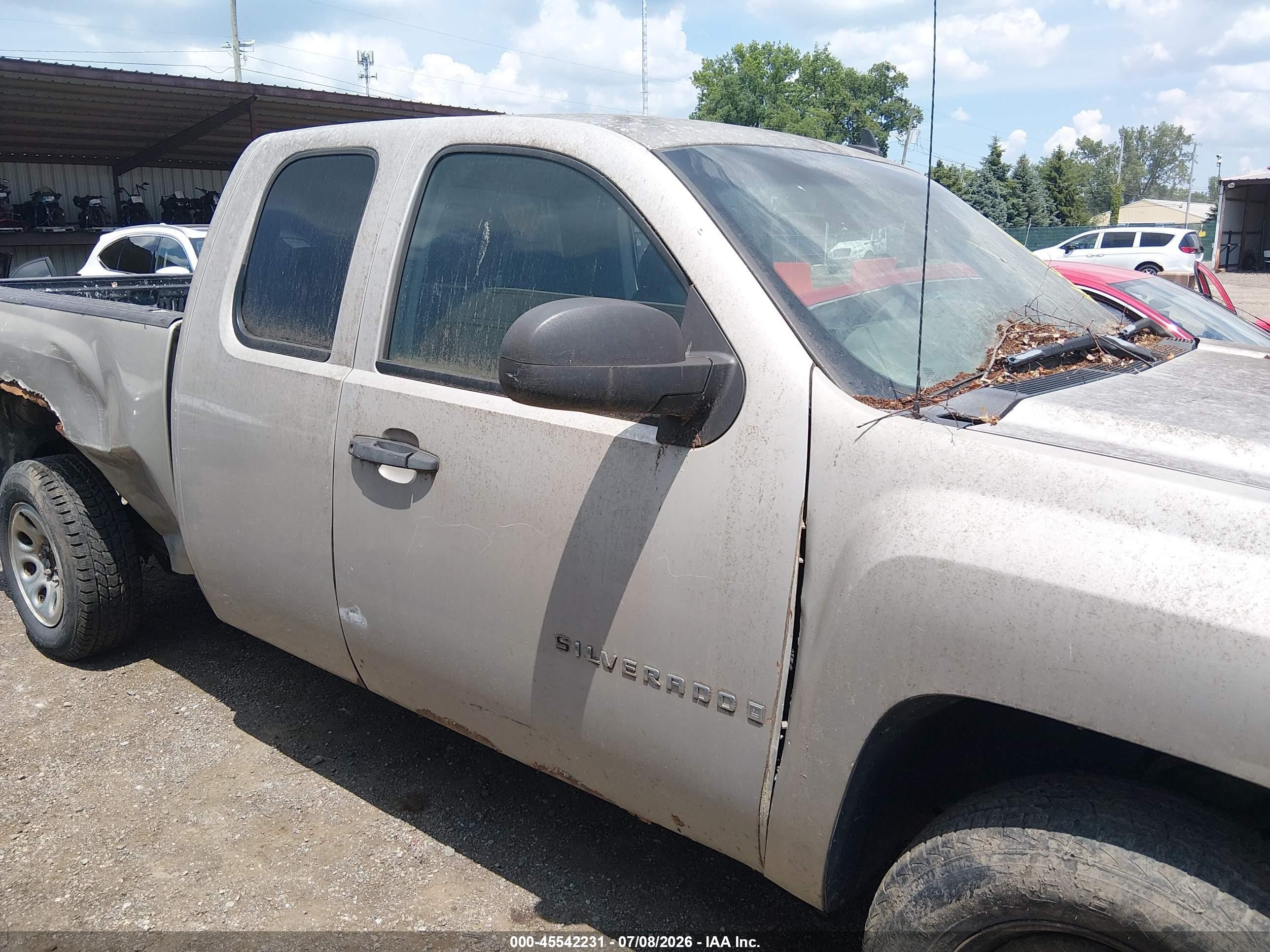 2008 Chevrolet Silverado 1500 Work Truck Champagne vin: 1GCEC19C18Z220755