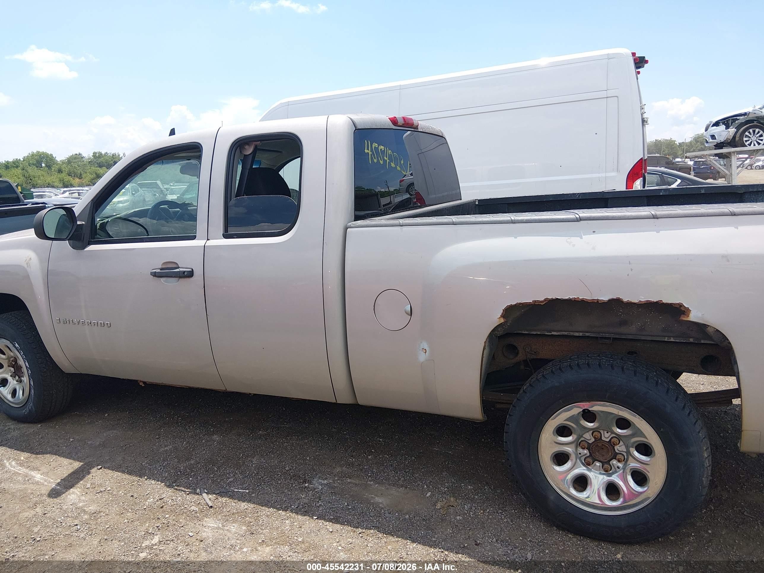 2008 Chevrolet Silverado 1500 Work Truck Champagne vin: 1GCEC19C18Z220755