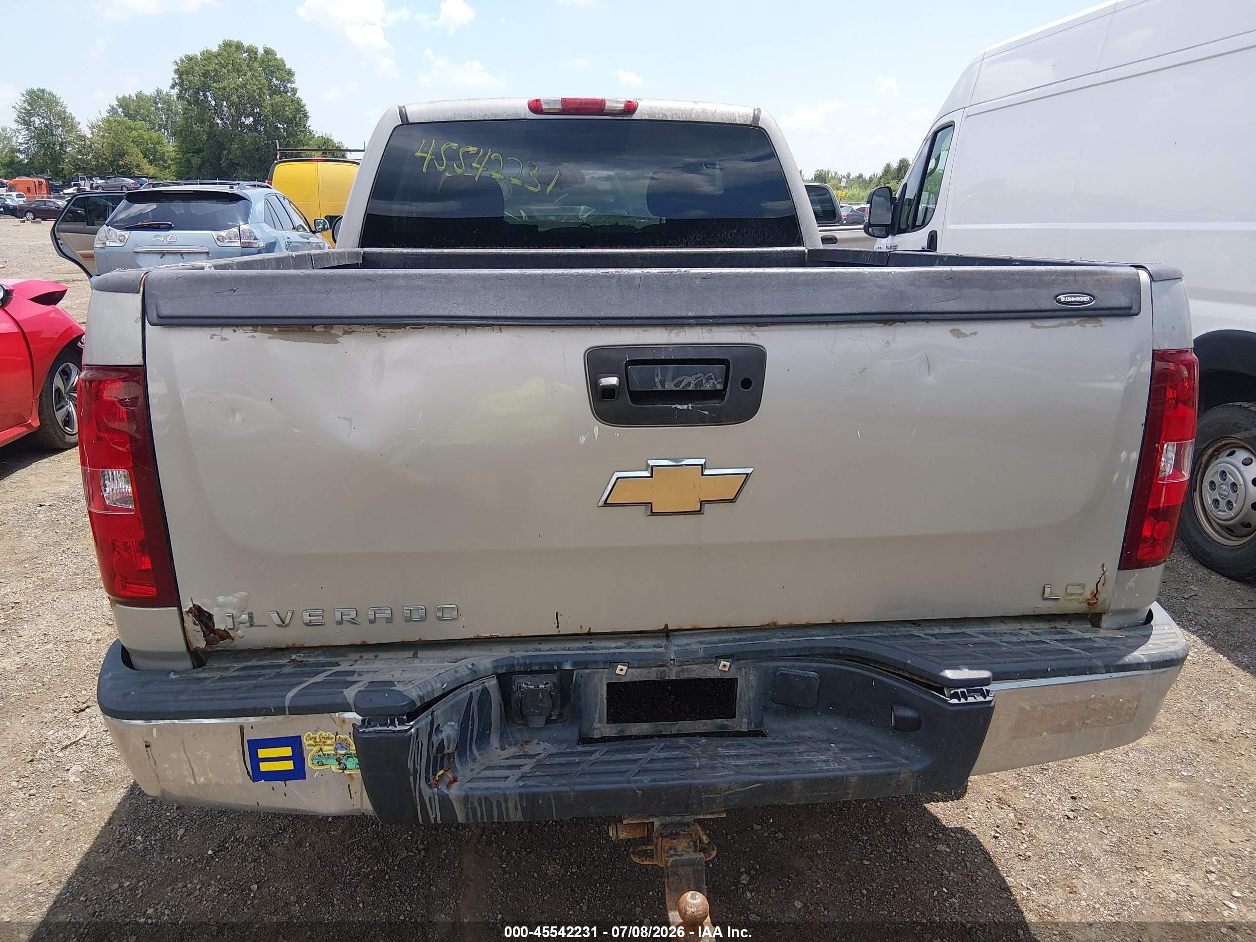 2008 Chevrolet Silverado 1500 Work Truck Champagne vin: 1GCEC19C18Z220755