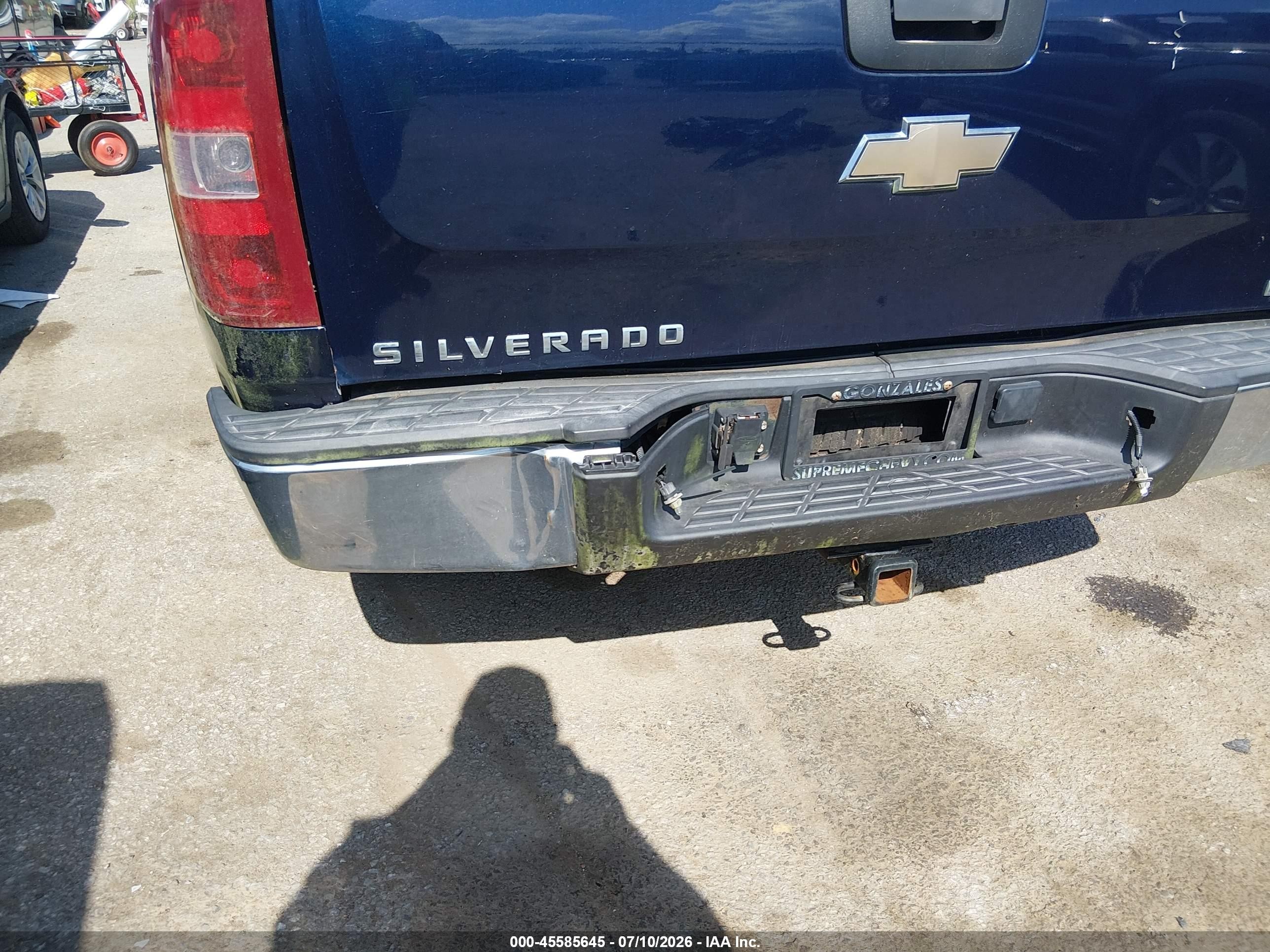 2009 Chevrolet Silverado 1500 Ls Blue vin: 1GCEC19C19Z283727
