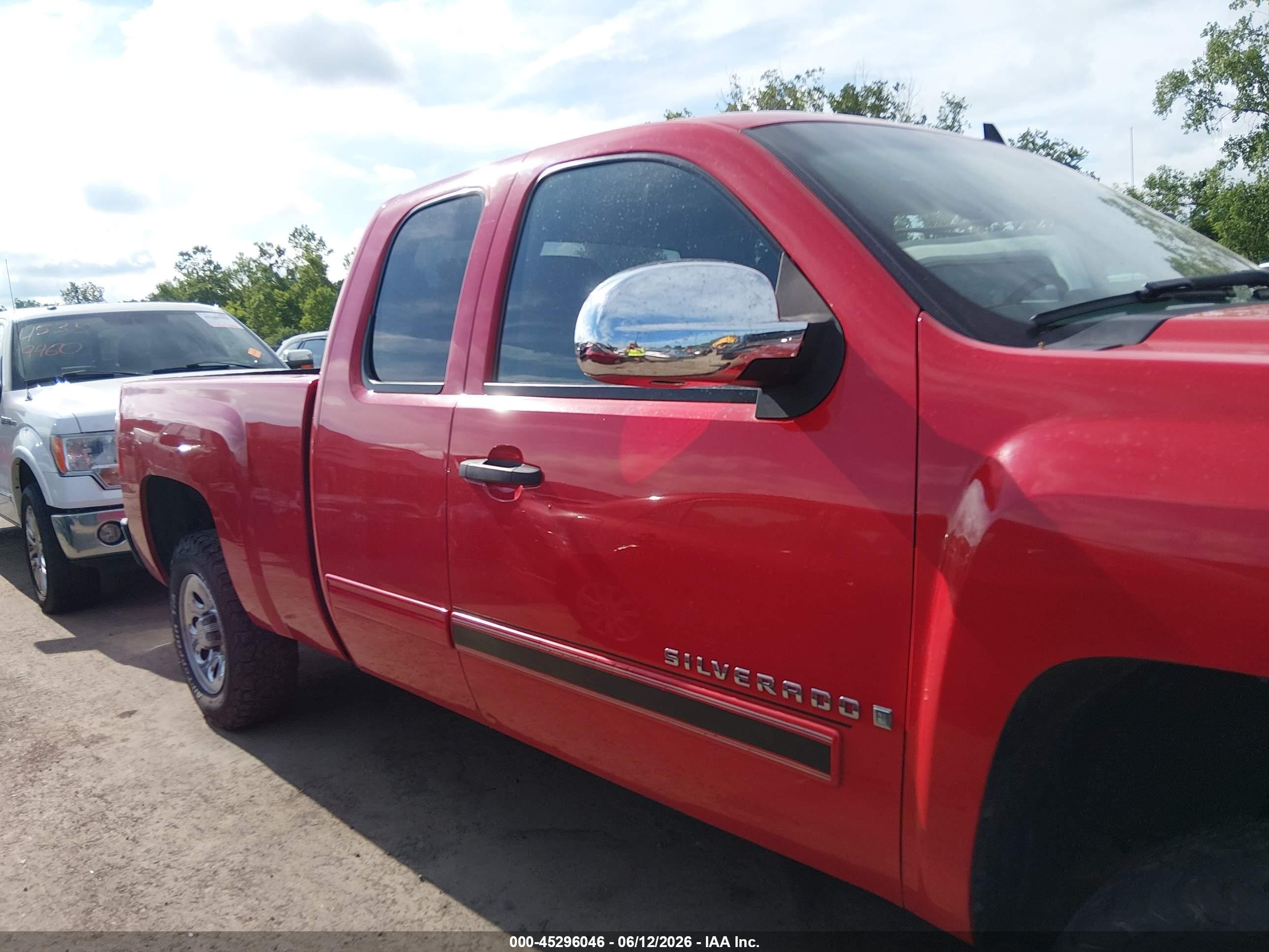 2008 Chevrolet Silverado 1500 Ls Красный vin: 1GCEC19C38Z312143
