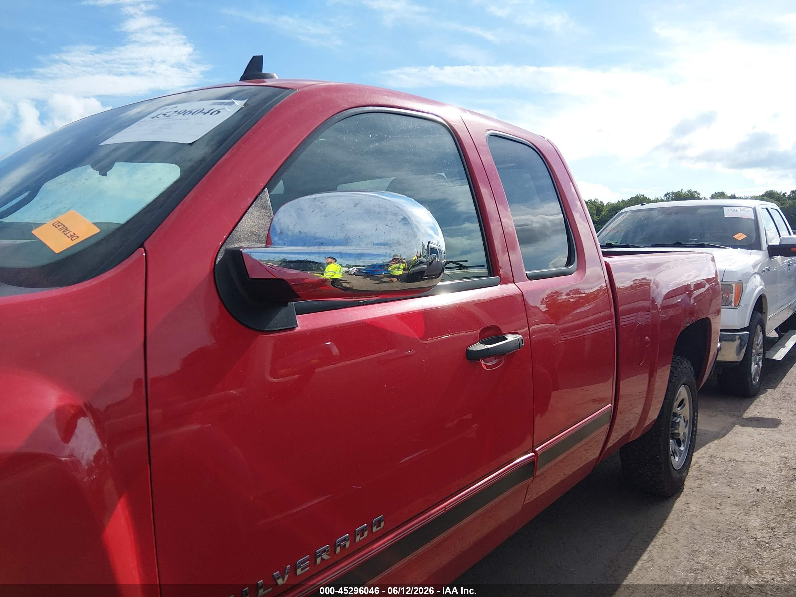 2008 Chevrolet Silverado 1500 Ls Красный vin: 1GCEC19C38Z312143