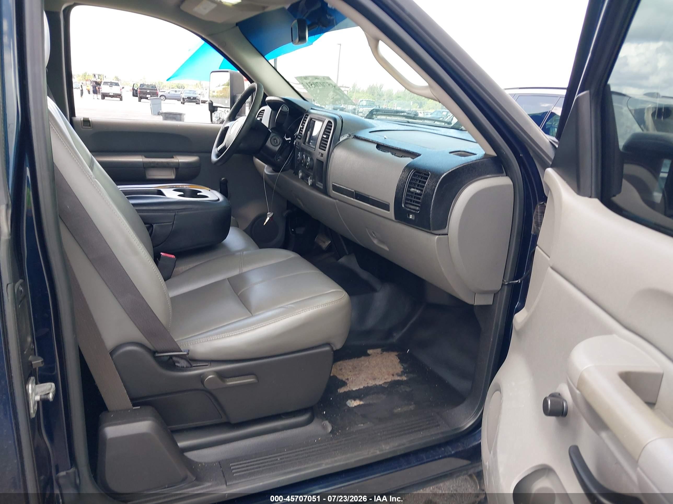 2007 Chevrolet Silverado 1500 Work Truck Blue vin: 1GCEC19C47Z506582