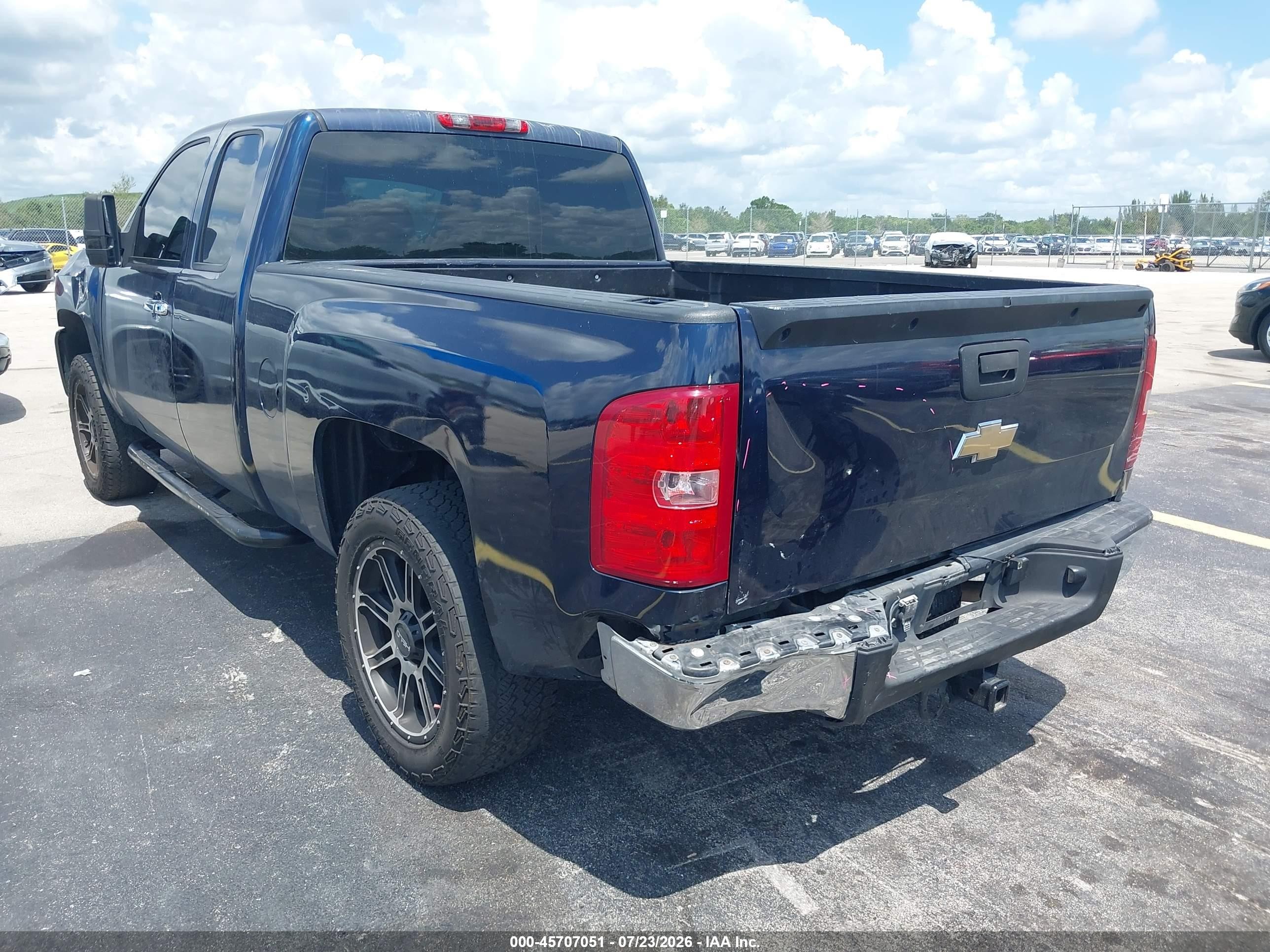 2007 Chevrolet Silverado 1500 Work Truck Blue vin: 1GCEC19C47Z506582
