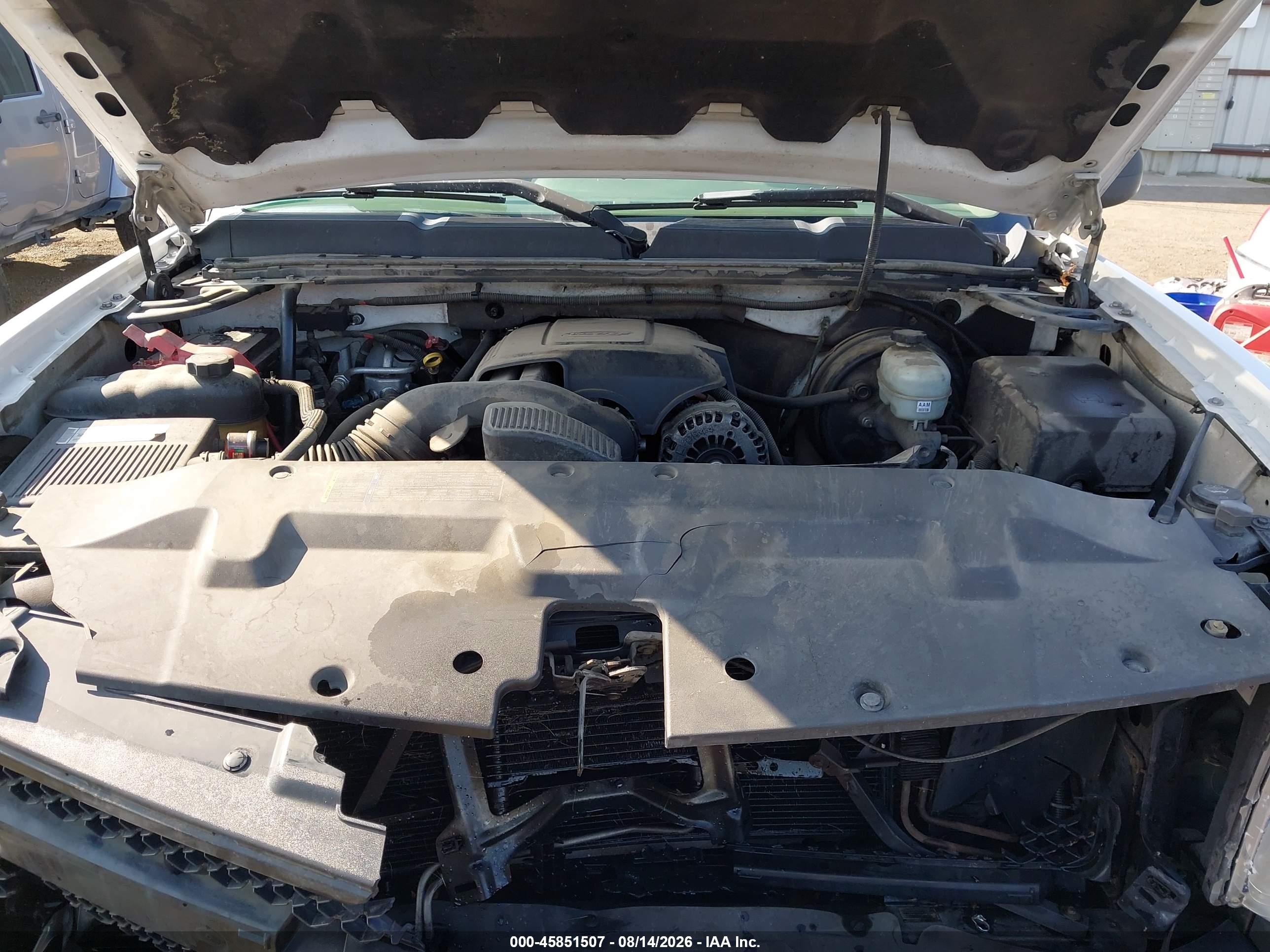 2007 Chevrolet Silverado 1500 Work Truck White vin: 1GCEC19C47Z536794