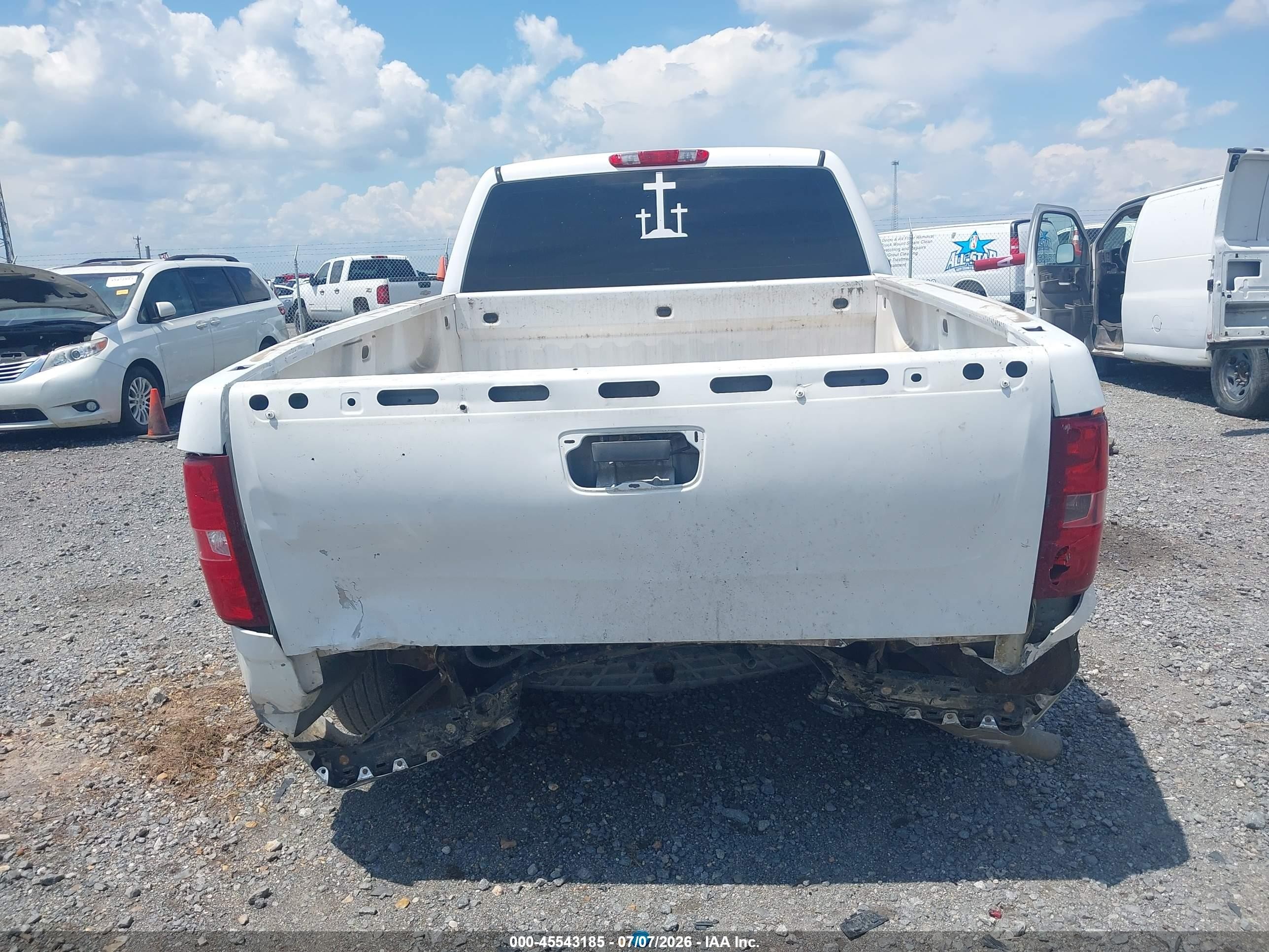 2009 Chevrolet Silverado 1500 Work Truck White vin: 1GCEC19C49Z261642