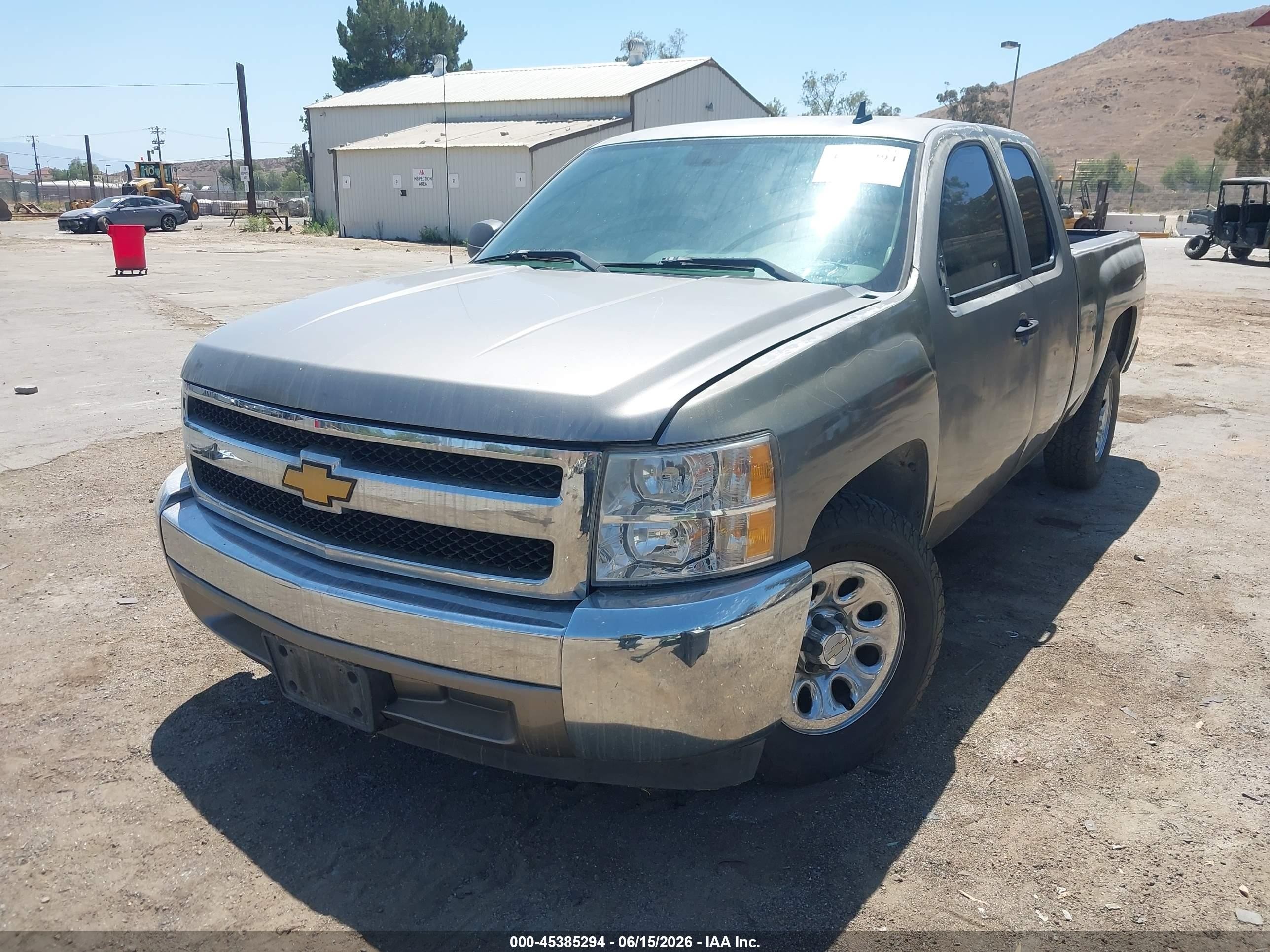 2007 Chevrolet Silverado 1500 Work Truck Gray vin: 1GCEC19C57Z544872