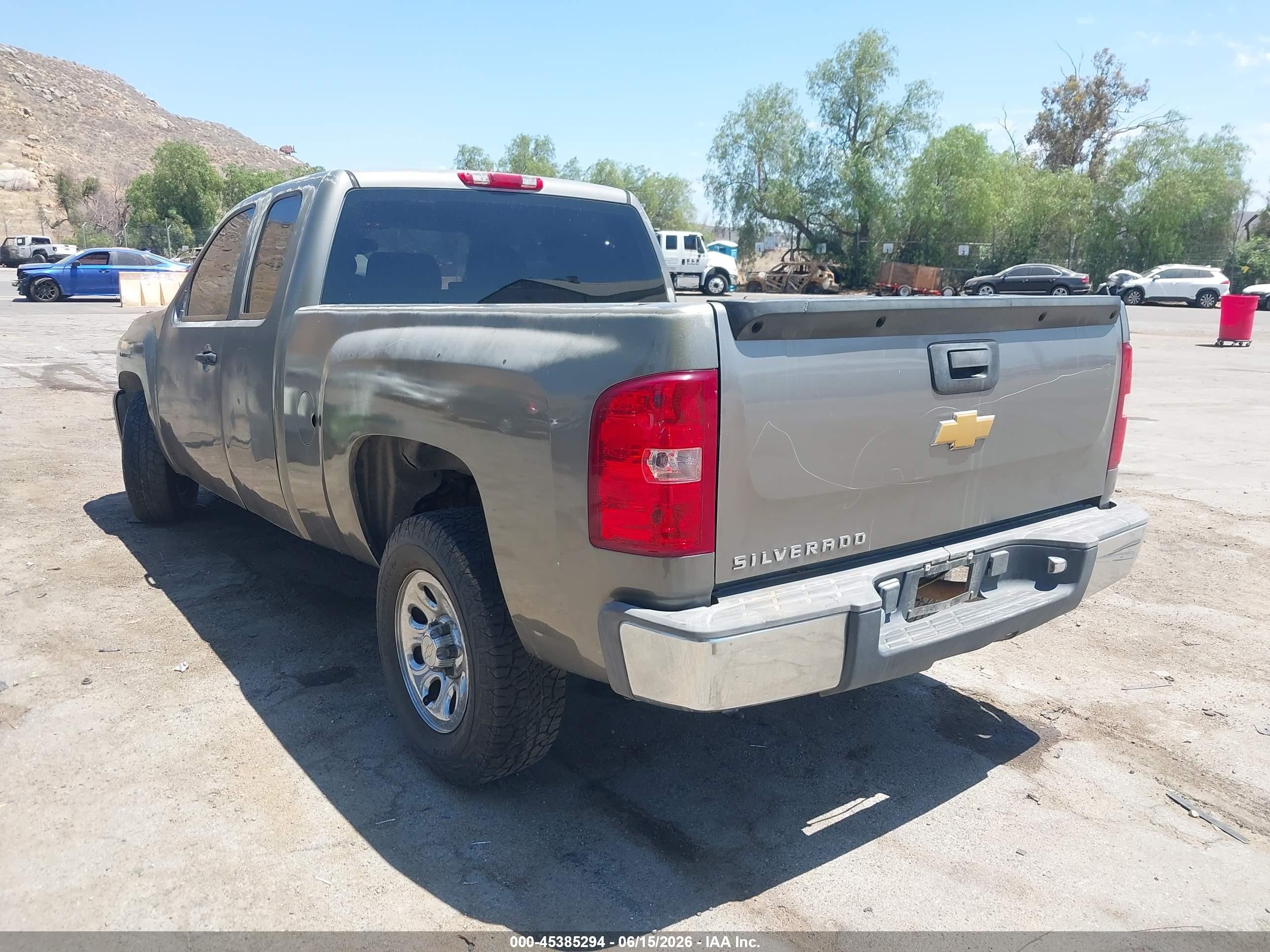 2007 Chevrolet Silverado 1500 Work Truck Gray vin: 1GCEC19C57Z544872