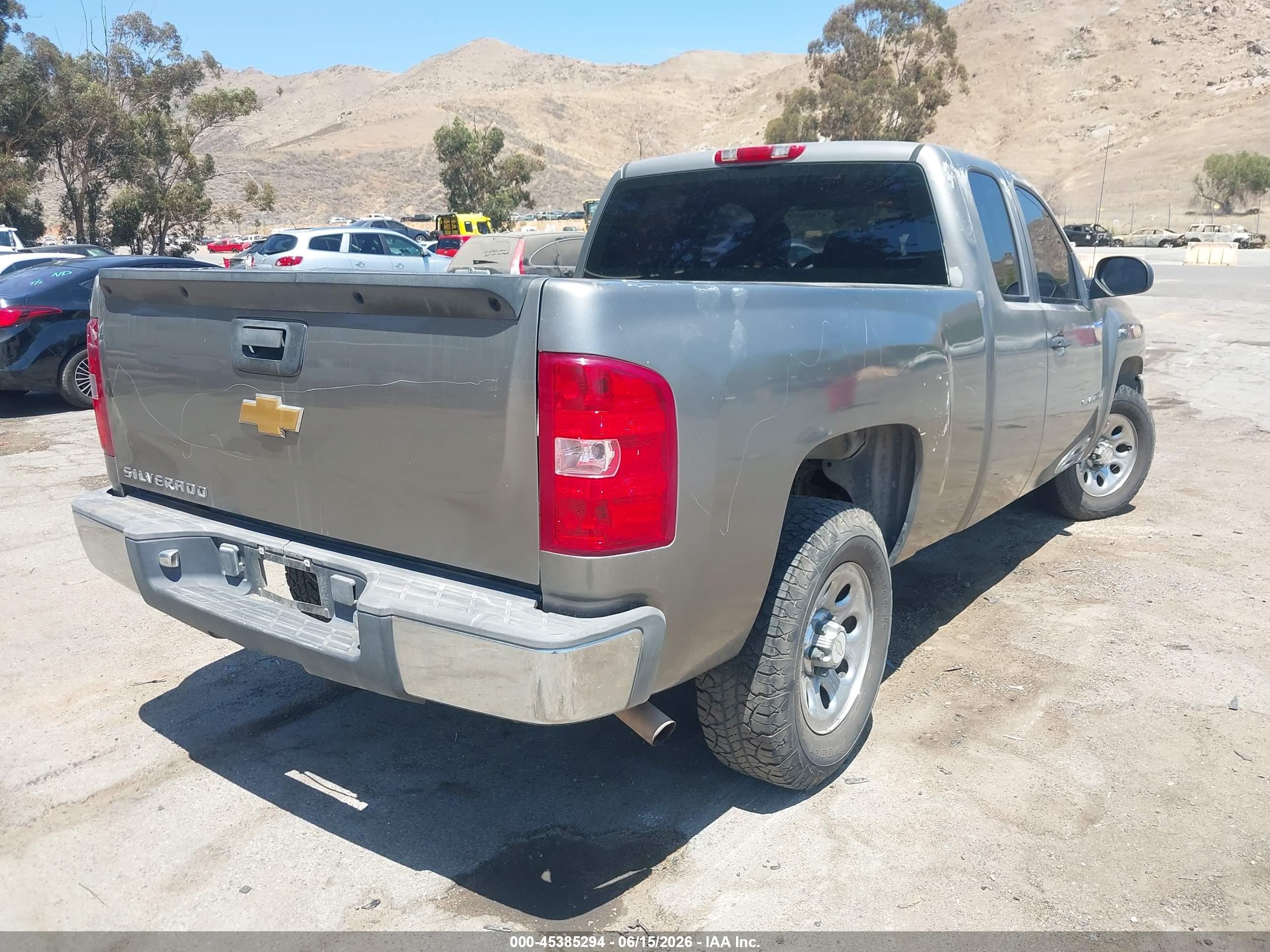 2007 Chevrolet Silverado 1500 Work Truck Gray vin: 1GCEC19C57Z544872