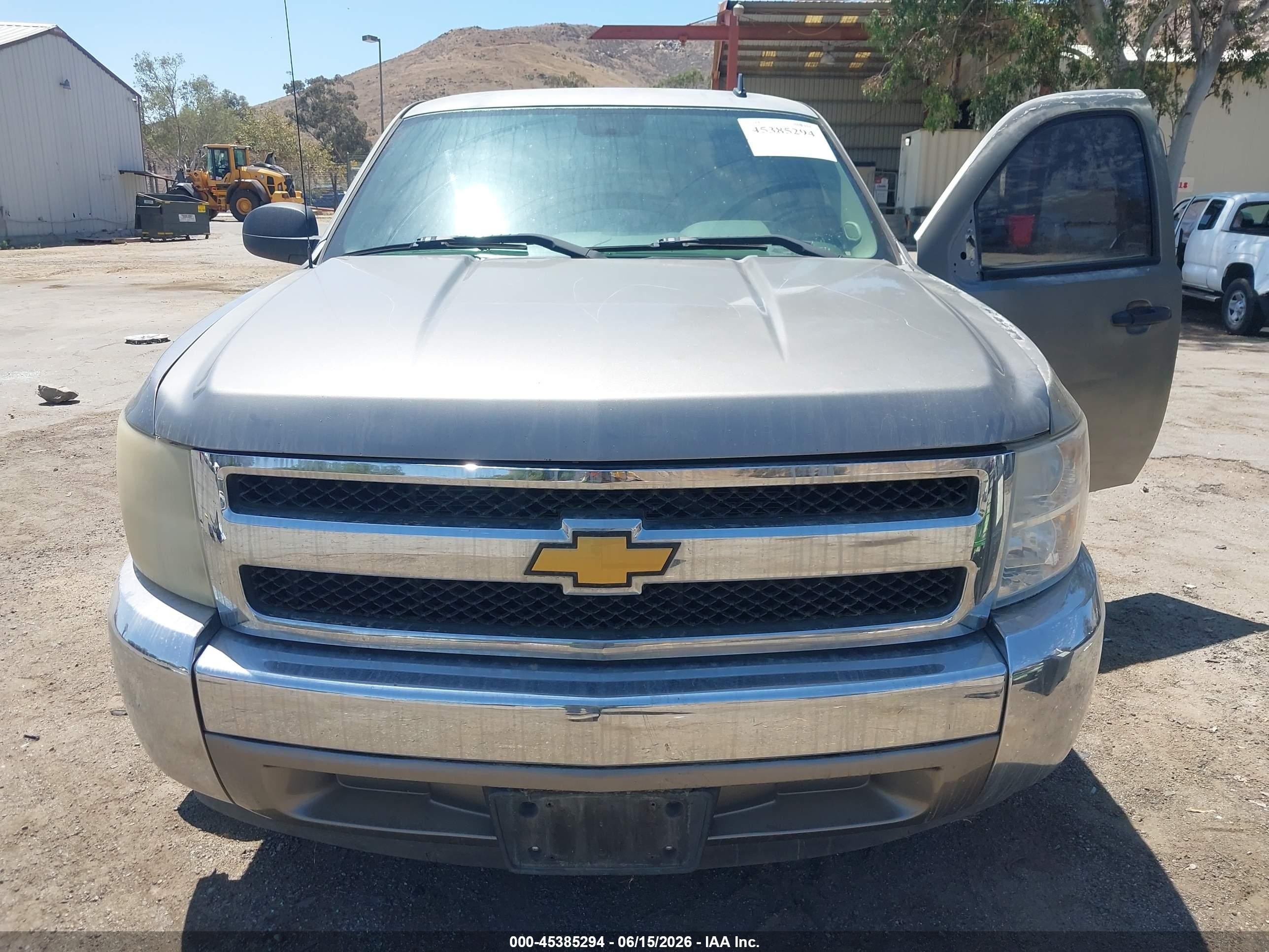 2007 Chevrolet Silverado 1500 Work Truck Gray vin: 1GCEC19C57Z544872