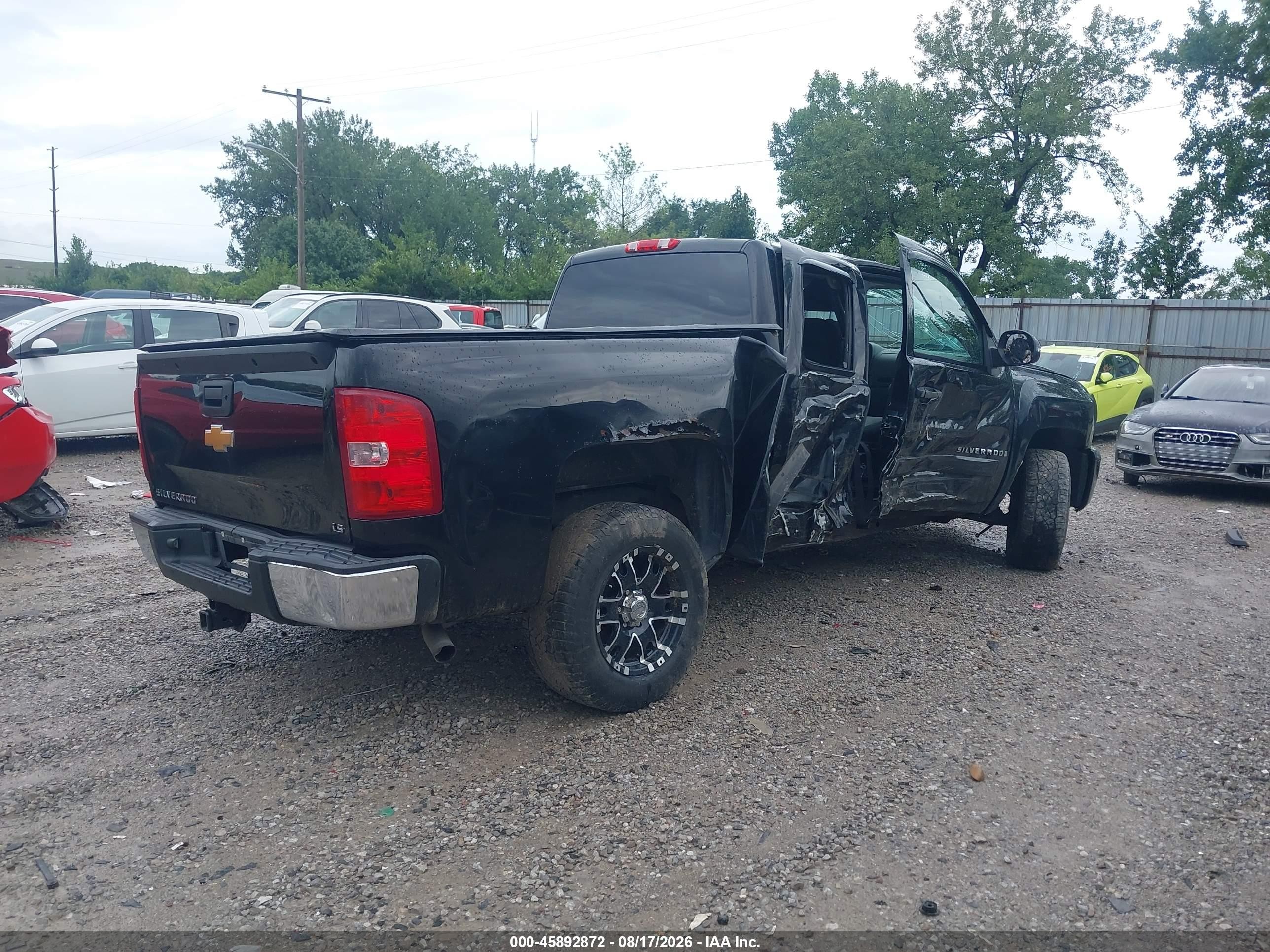 2008 Chevrolet Silverado 1500 Ls Черный vin: 1GCEC19C58Z332572