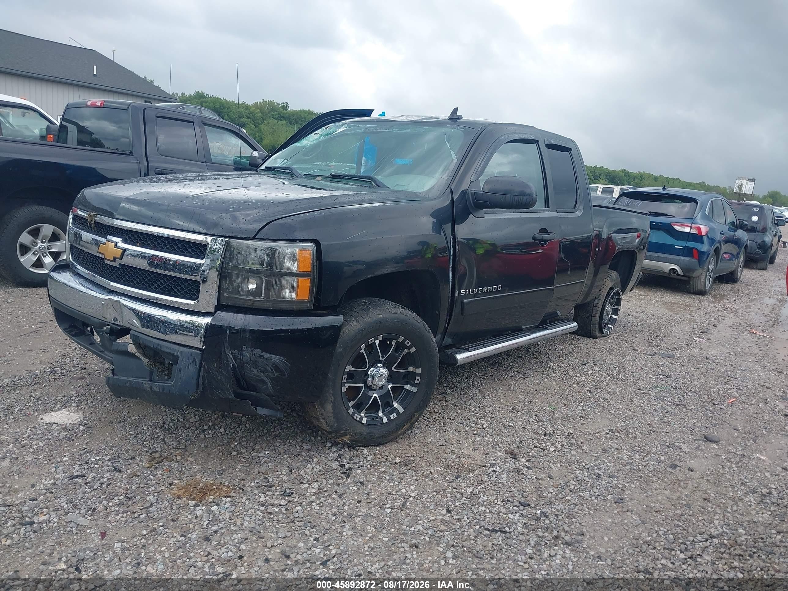 2008 Chevrolet Silverado 1500 Ls Черный vin: 1GCEC19C58Z332572