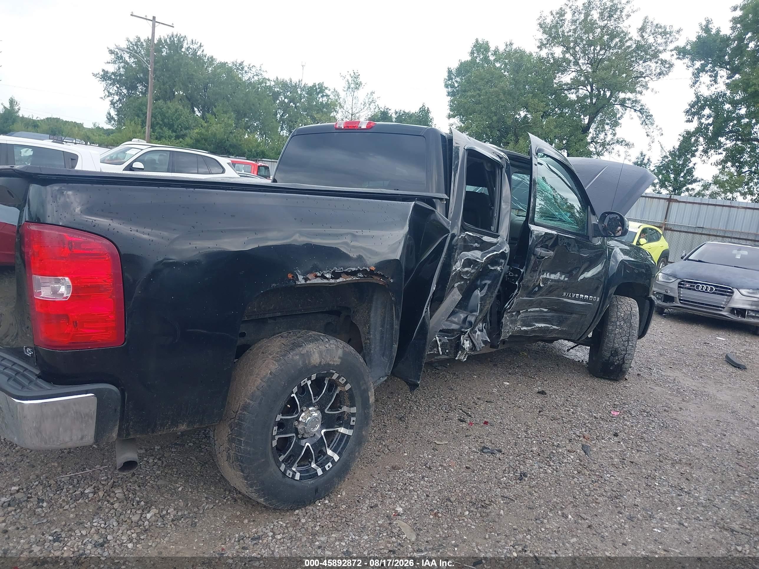 2008 Chevrolet Silverado 1500 Ls Черный vin: 1GCEC19C58Z332572