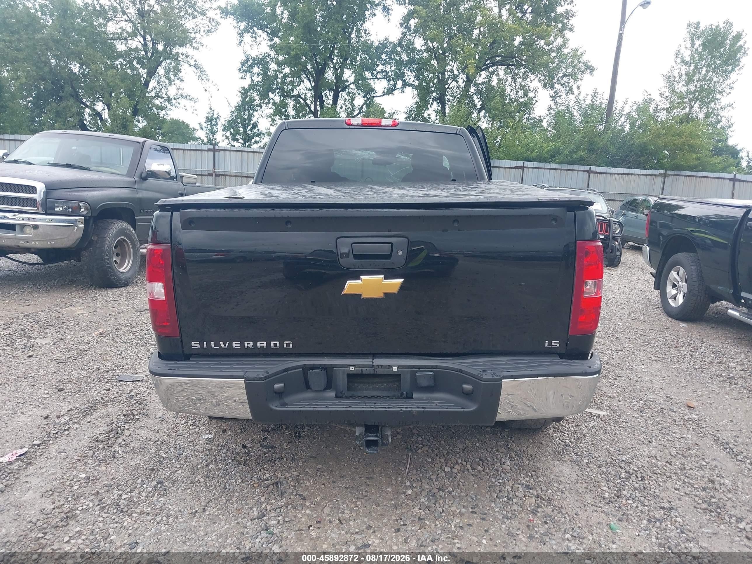 2008 Chevrolet Silverado 1500 Ls Черный vin: 1GCEC19C58Z332572