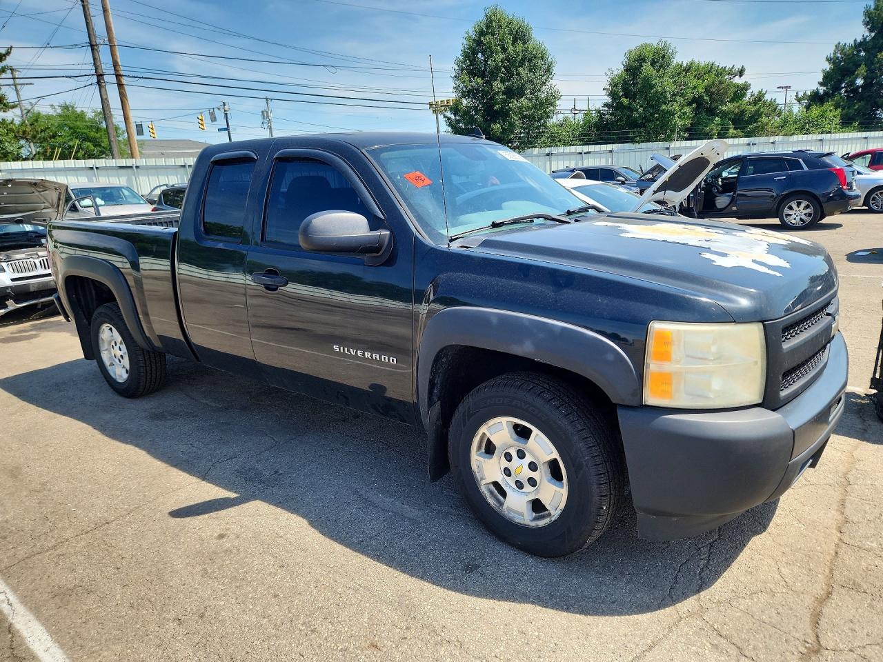 2009 Chevrolet Silverado C1500 Black vin: 1GCEC19C59Z291023