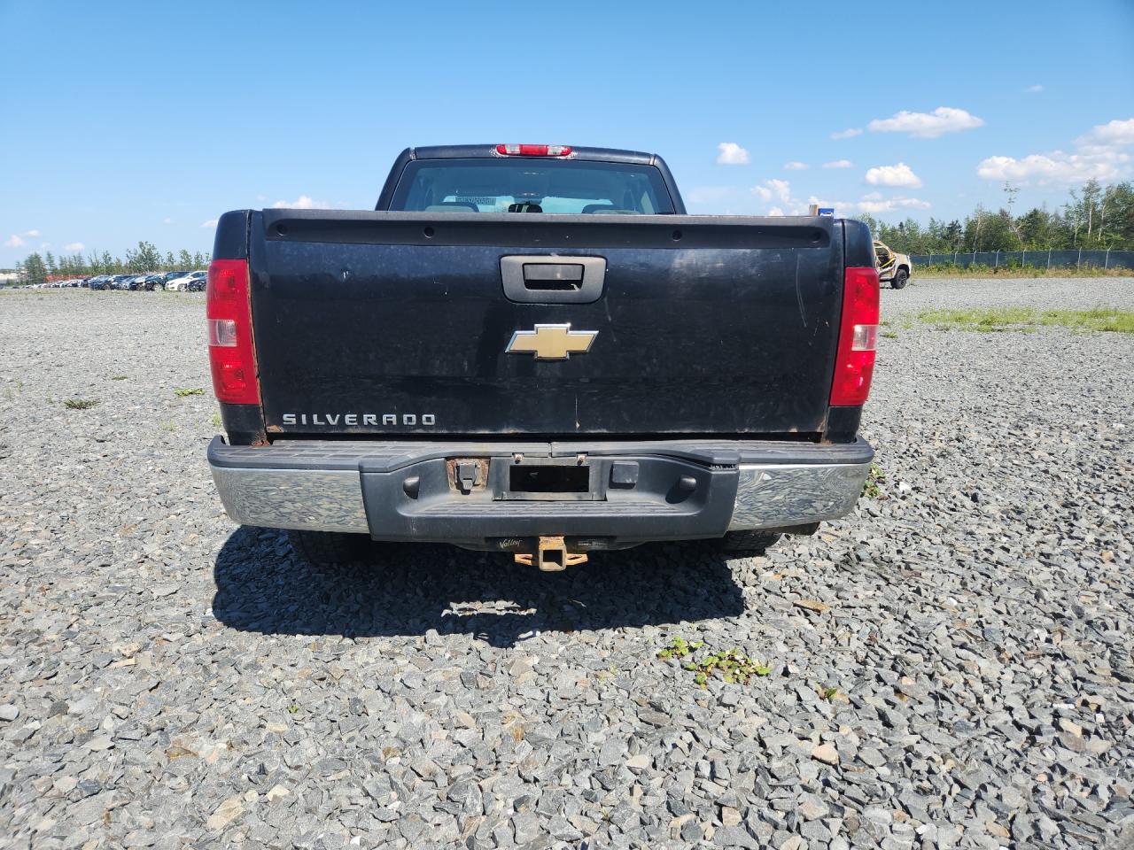 2009 Chevrolet Silverado C1500 Black vin: 1GCEC19C69Z244826 Damage: Tailgate, Corrosion, > 12 Inches