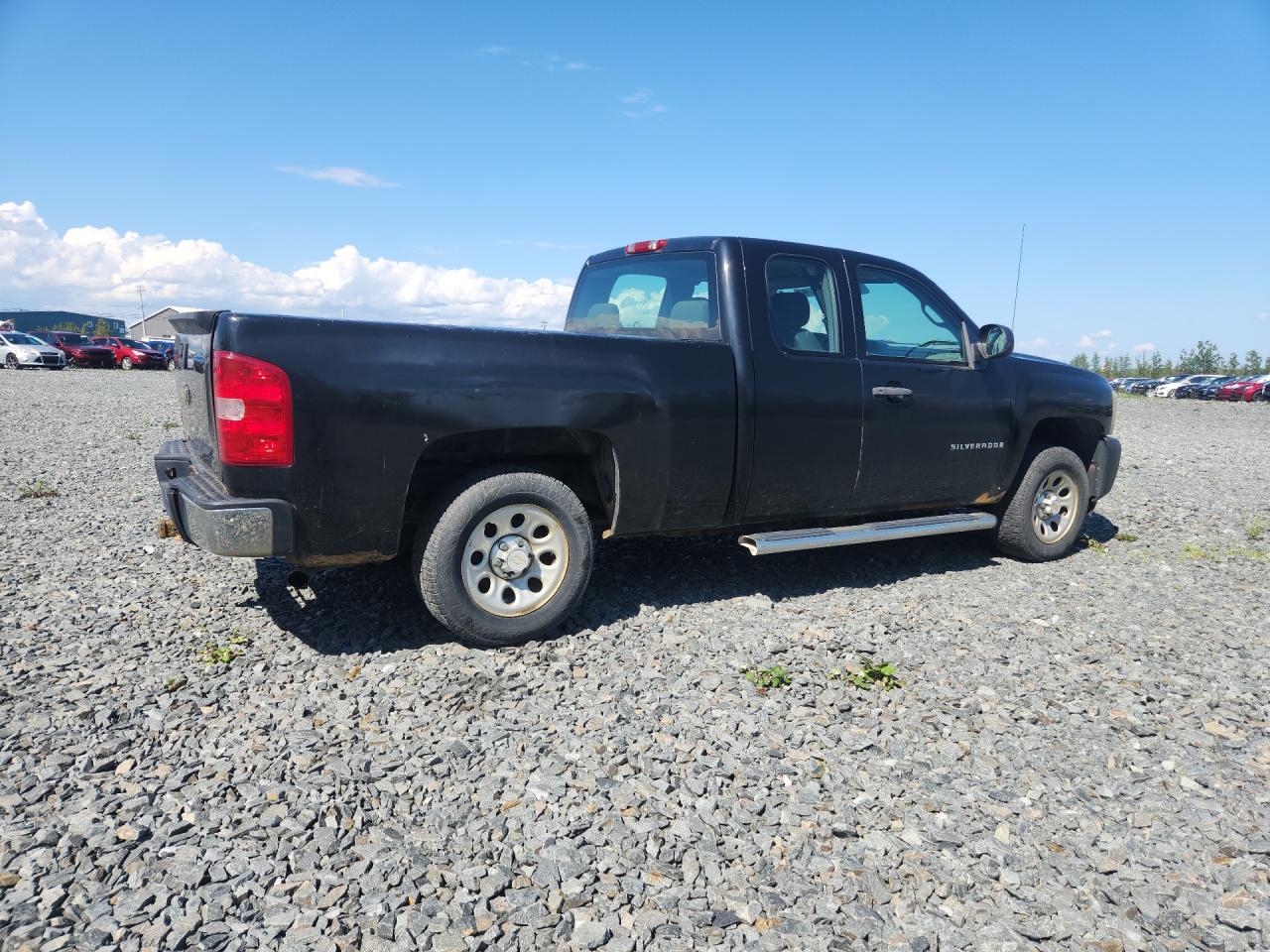 2009 Chevrolet Silverado C1500 Black vin: 1GCEC19C69Z244826 Damage: Right Bed Side, Corrosion, > 12 Inches