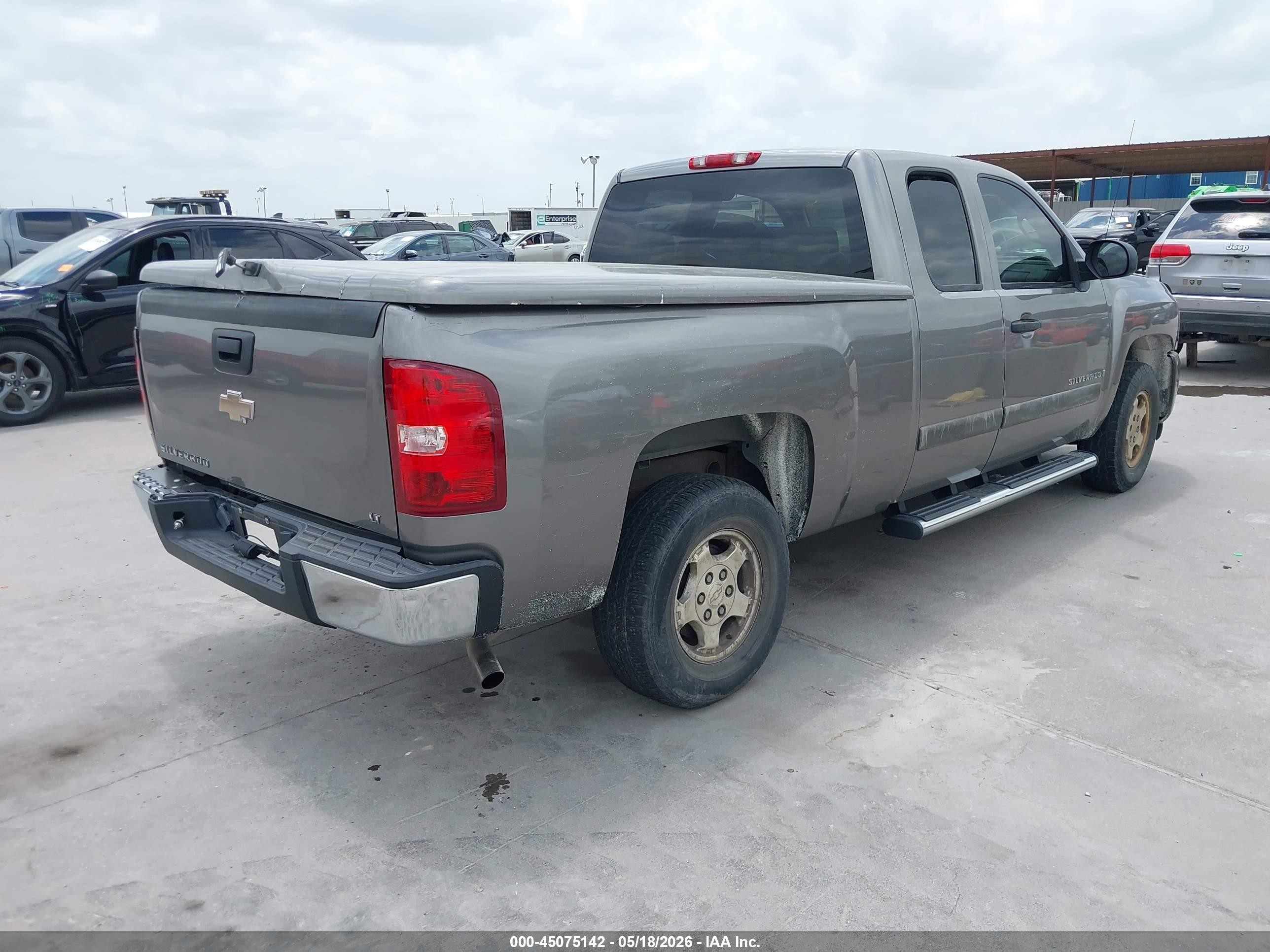 2007 Chevrolet Silverado 1500 Lt1 Gray vin: 1GCEC19C77Z516538