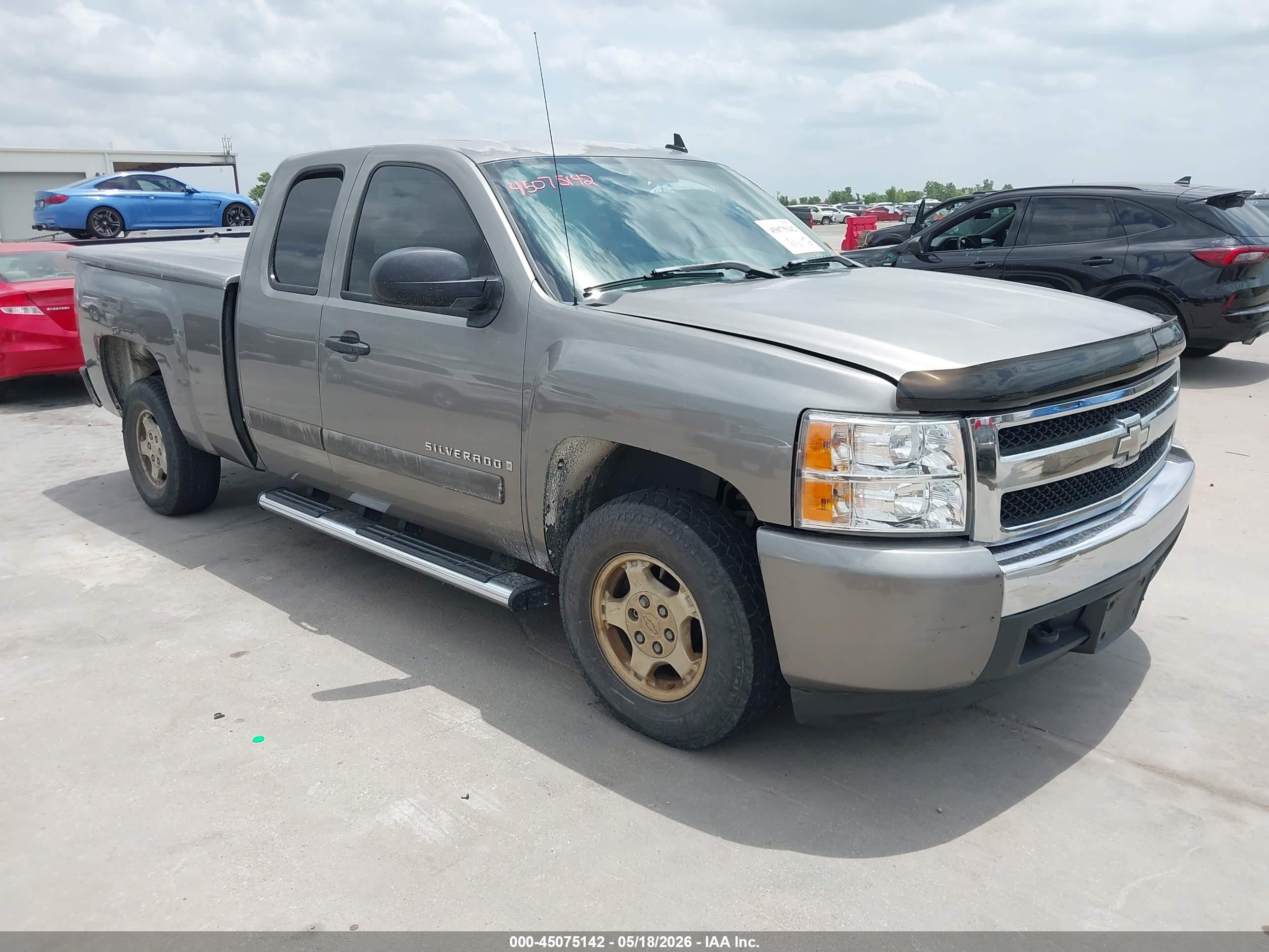 2007 Chevrolet Silverado 1500 Lt1 Gray vin: 1GCEC19C77Z516538